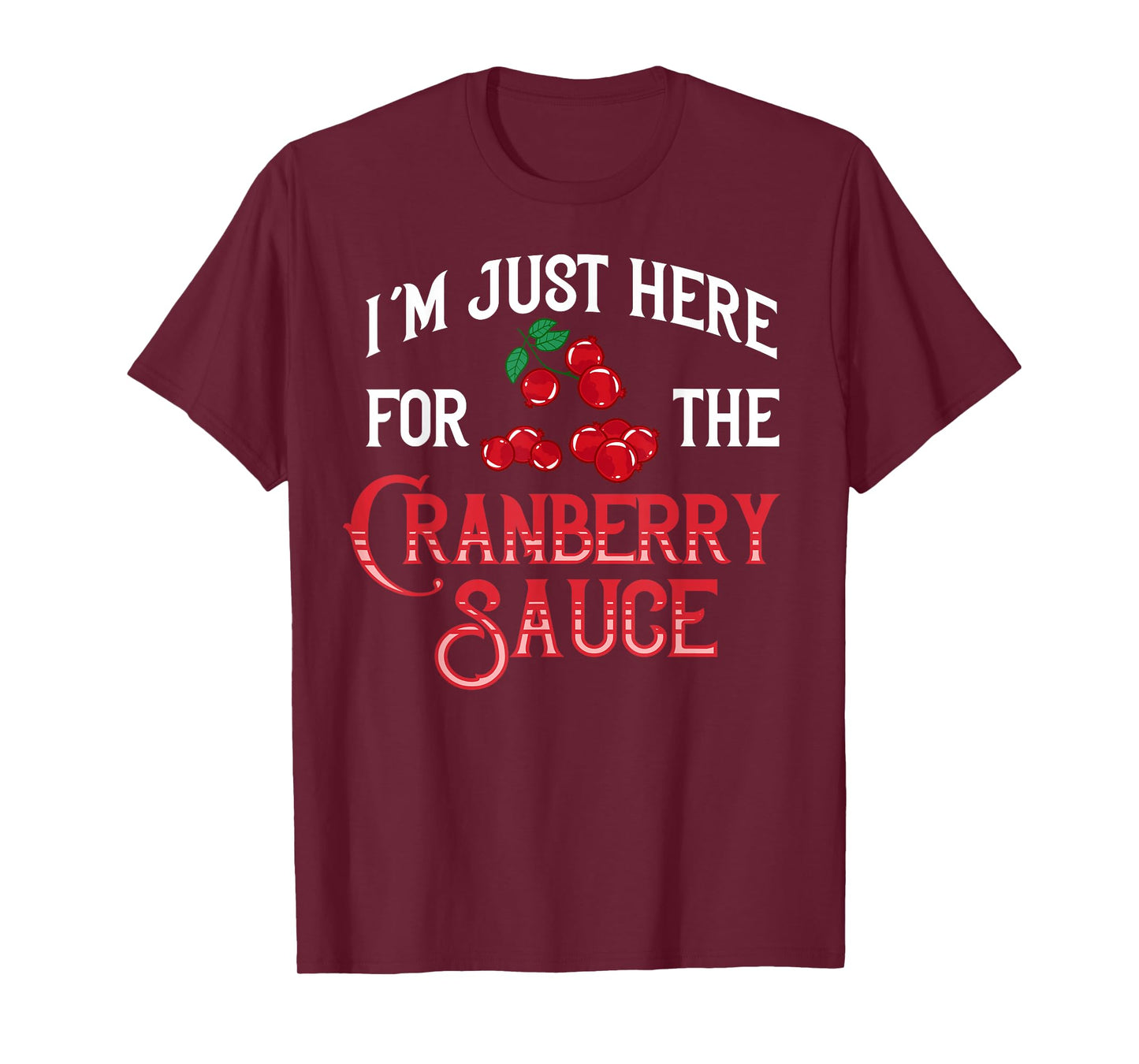 Cranberry Sauce Recipe Relish Canned Jellied Sugar Berry T-Shirt