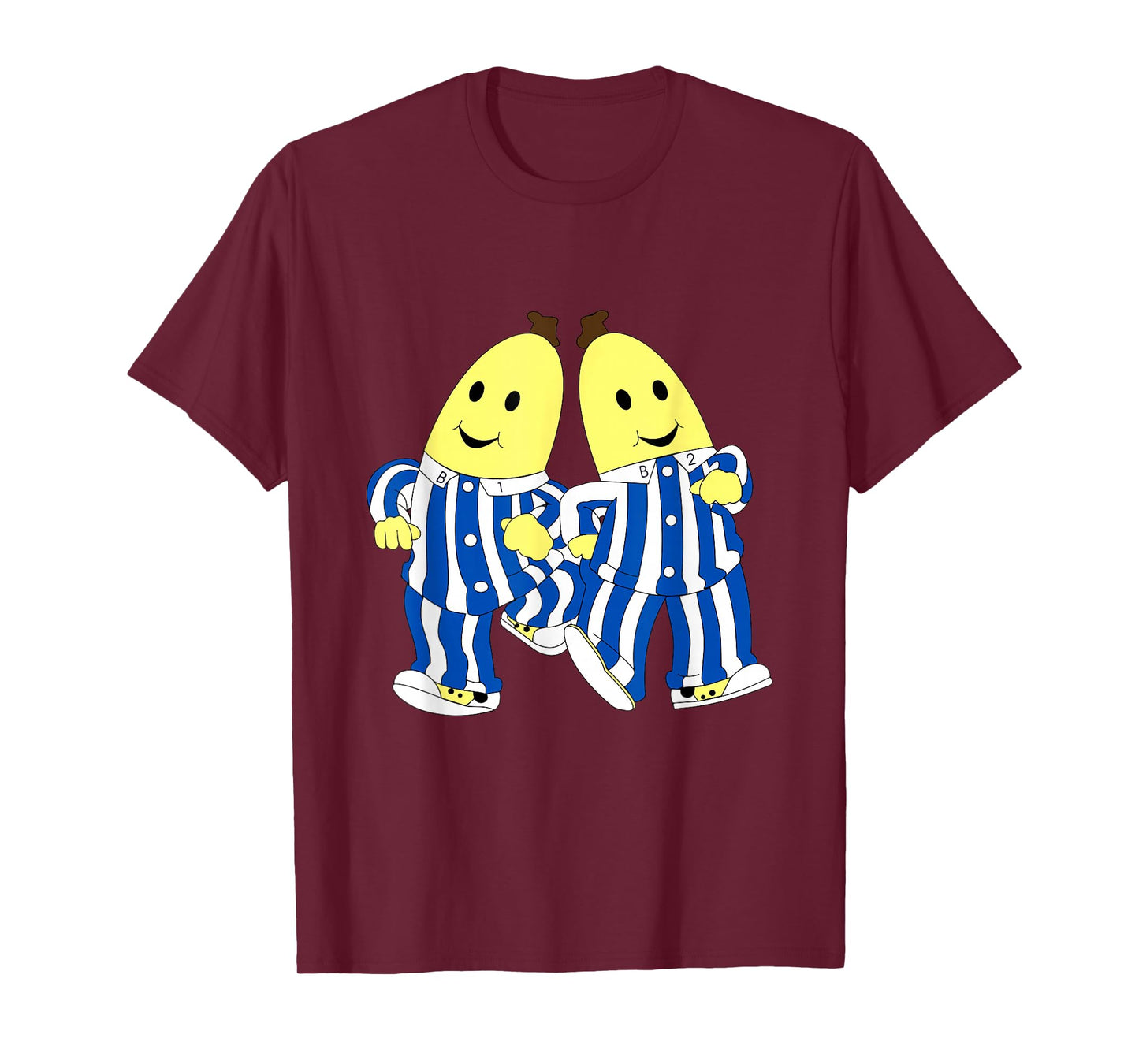 Funny Bananas in Pajamas B1 B2 Cute Stars T-Shirt T-Shirt