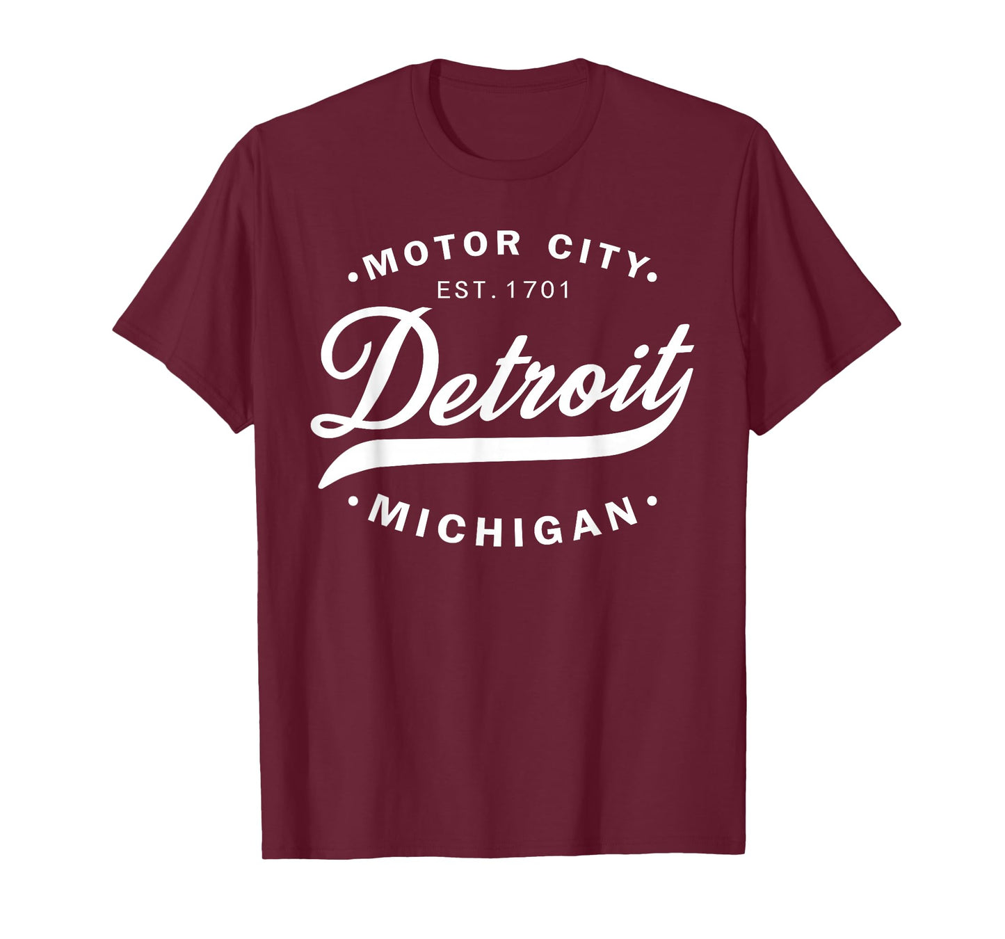 Classic Michiganians Vintage Detroit Motor City Michigan MI T-Shirt