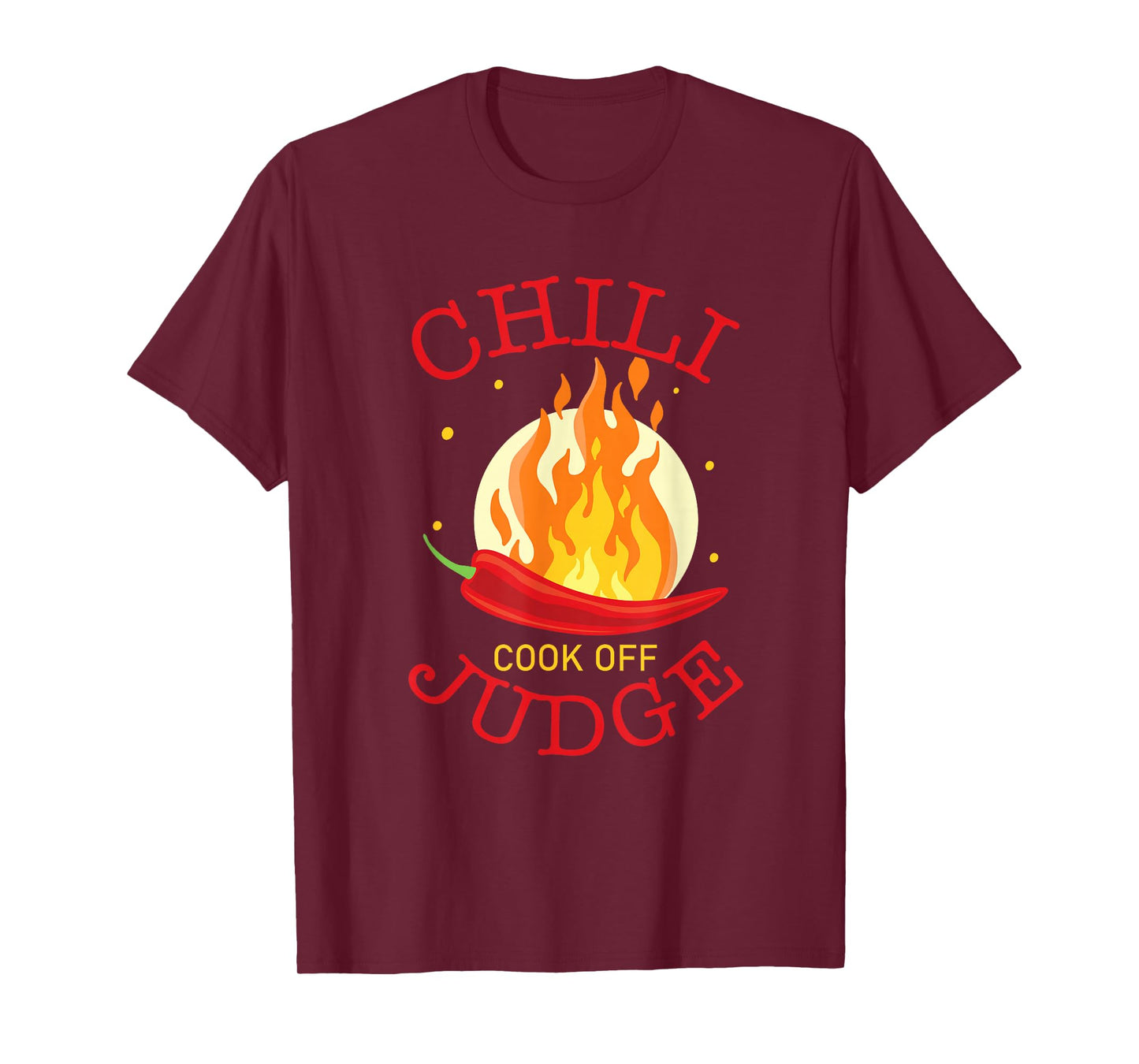 Chili Cook Off Judge Red Chili T-Shirt