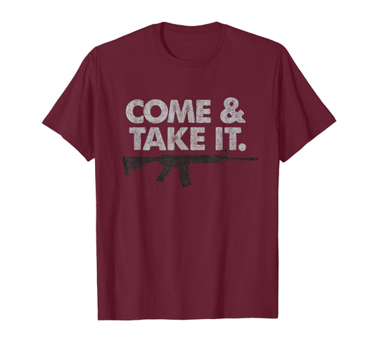 Come and Take It AR-15 T-Shirt