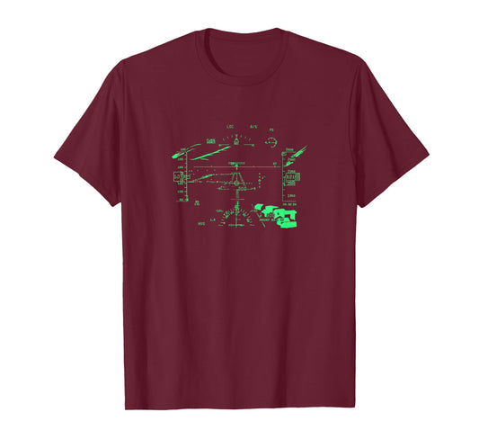 Aviation Hud Gift for an Airplane Pilot T-Shirt