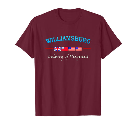 Williamsburg Virginia Colony T-Shirt
