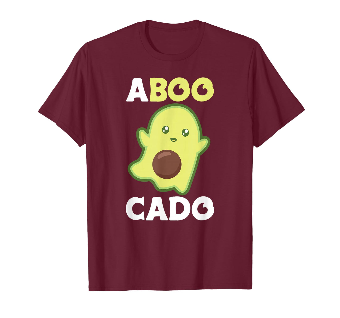 Avocado Ghost For Halloween Funny Avocados Pun T-Shirt