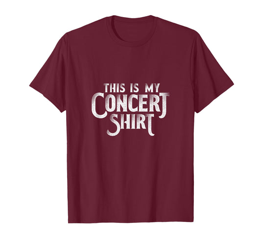 This is My Concert Shirt Funny Music Lover T-Shirt T-Shirt