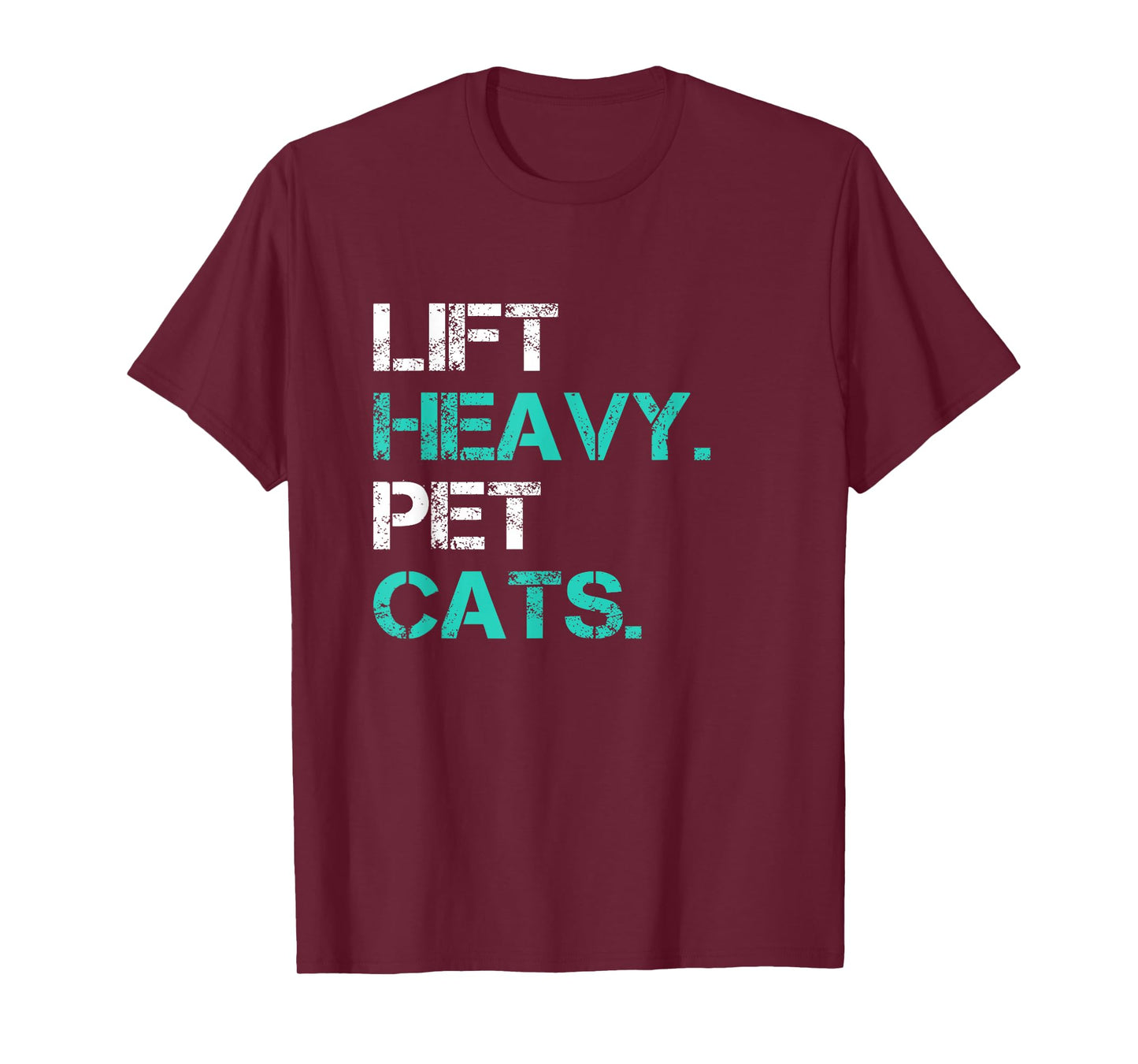 Lift Heavy Pet Cats Funny Gift for Powerlifters T-Shirt