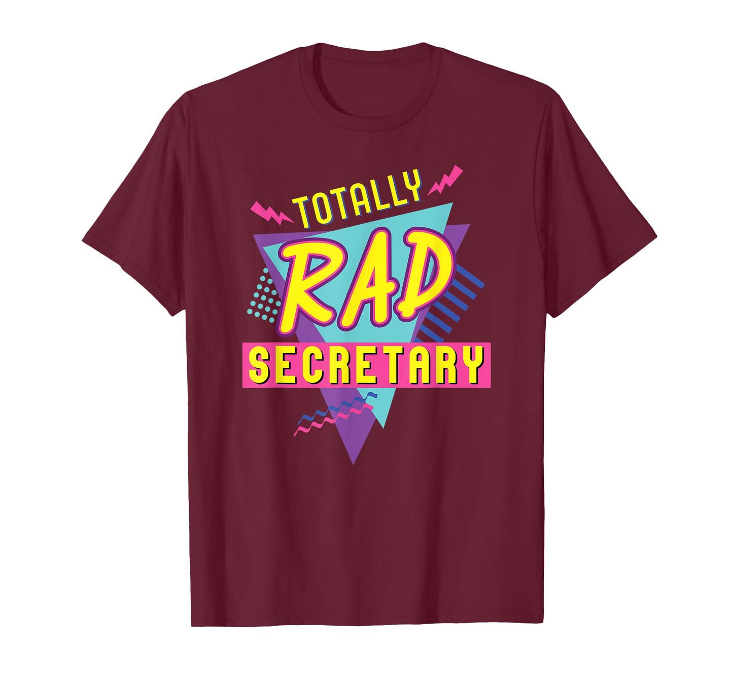 90's Totally Rad Secretary Vintage 1990s Nostalgic T-Shirt