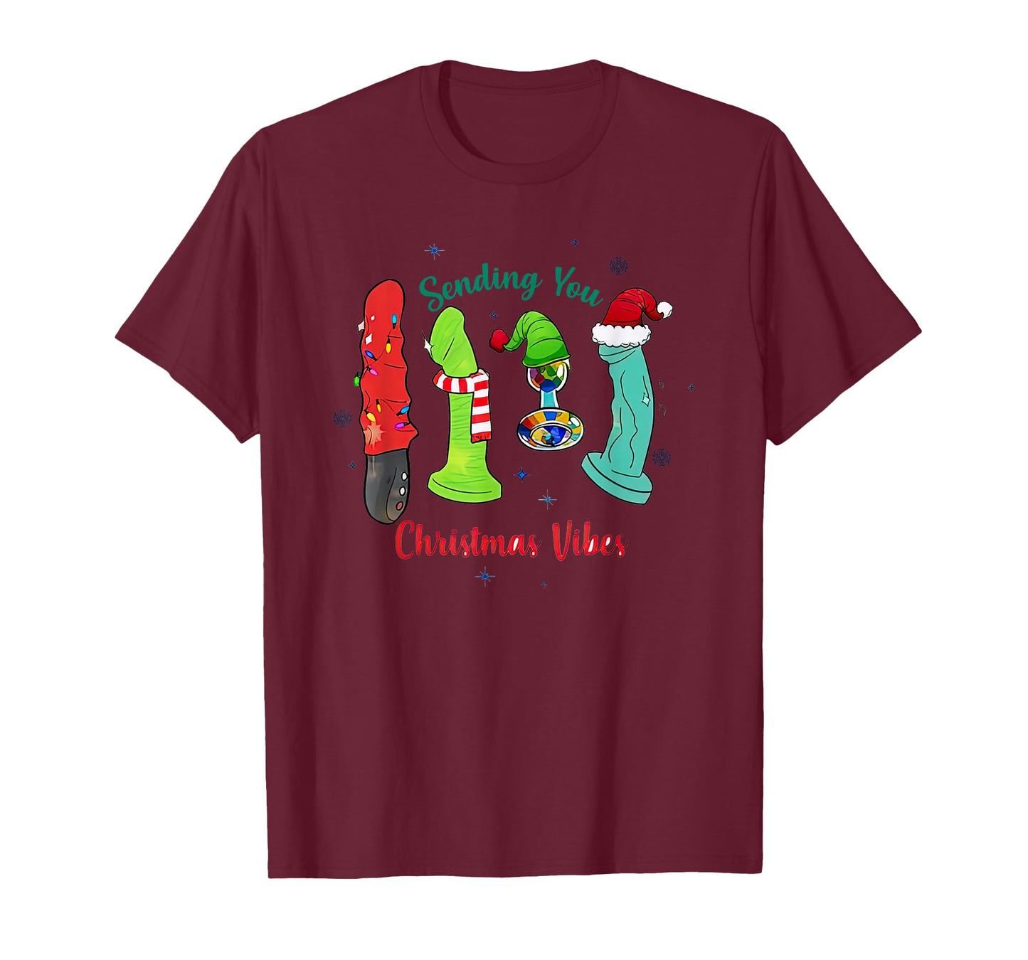 Sending You Gift Christmas Vibes T-Shirt