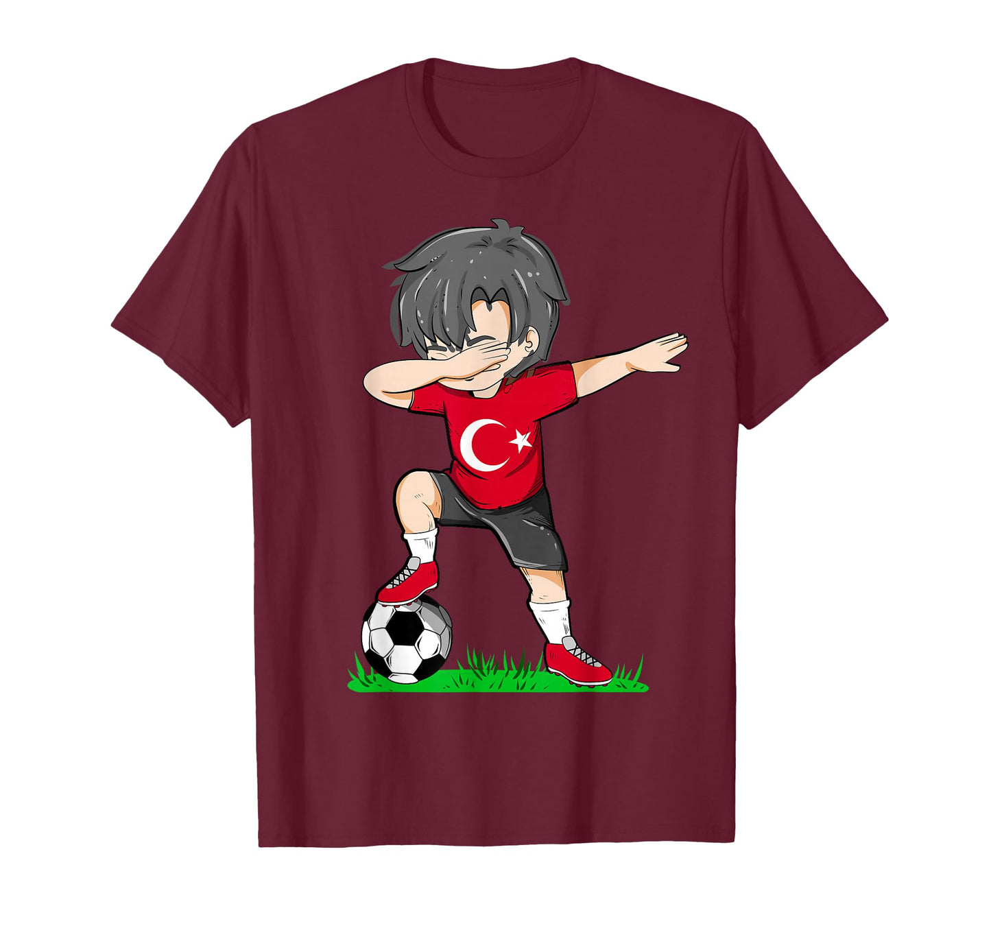 Soccer Turkey Jersey Shirt Turkish Flag Football Boys Men T-Shirt