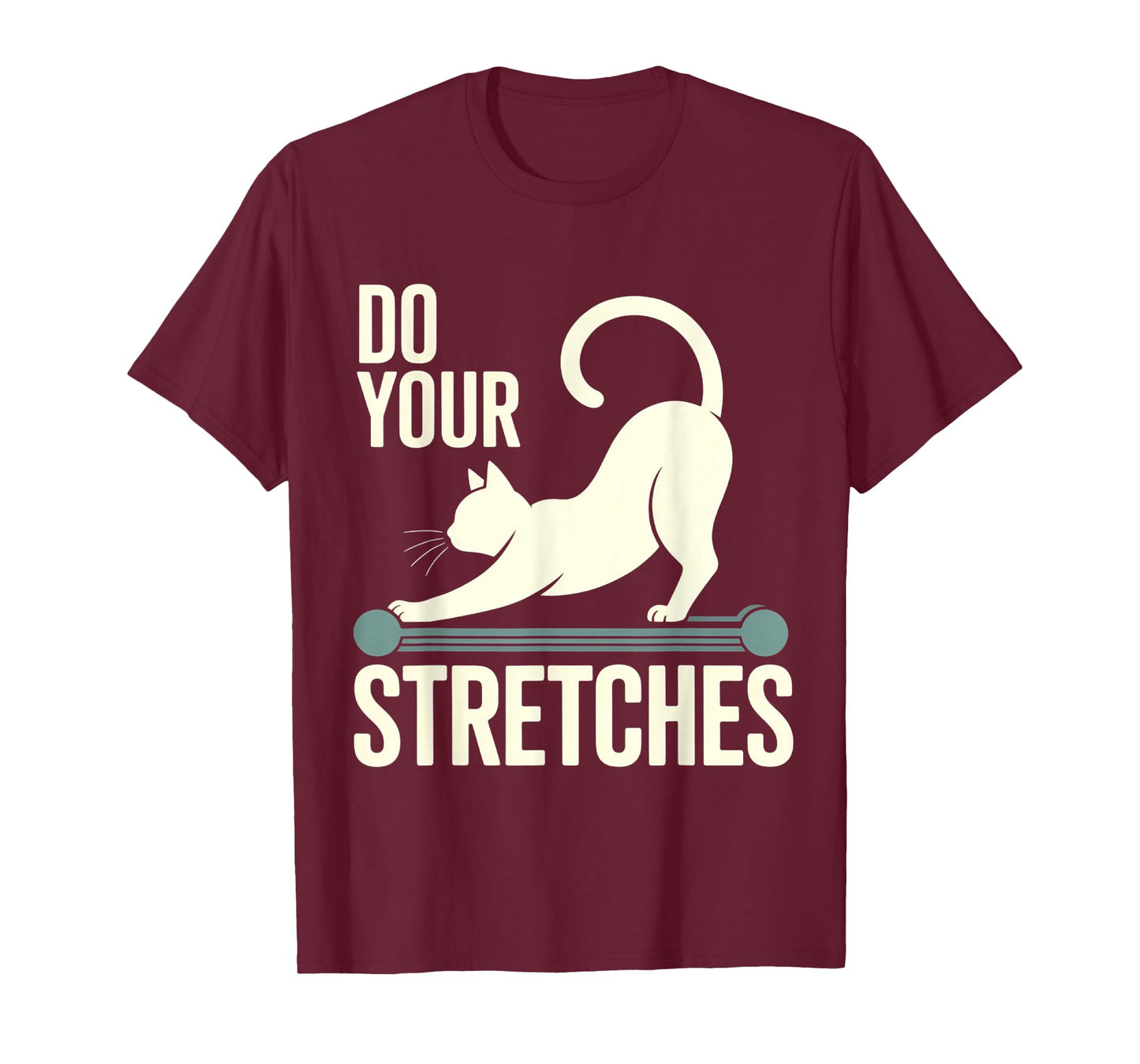 Physical Therapy Cat Stretching PT Therapist T-Shirt