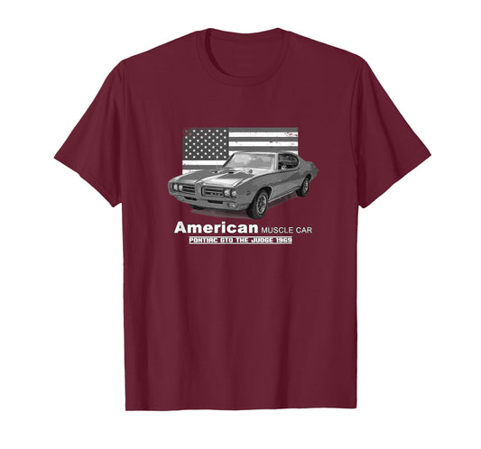 GTO The Judge American Muscle Car 60s 70s T-Shirt