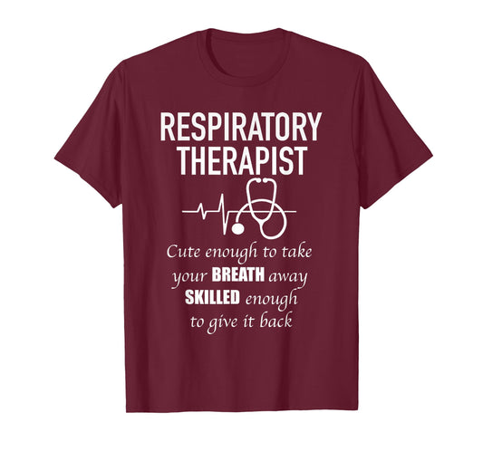 Awesome Super Hero Respiratory Therapist Cute T-Shirt