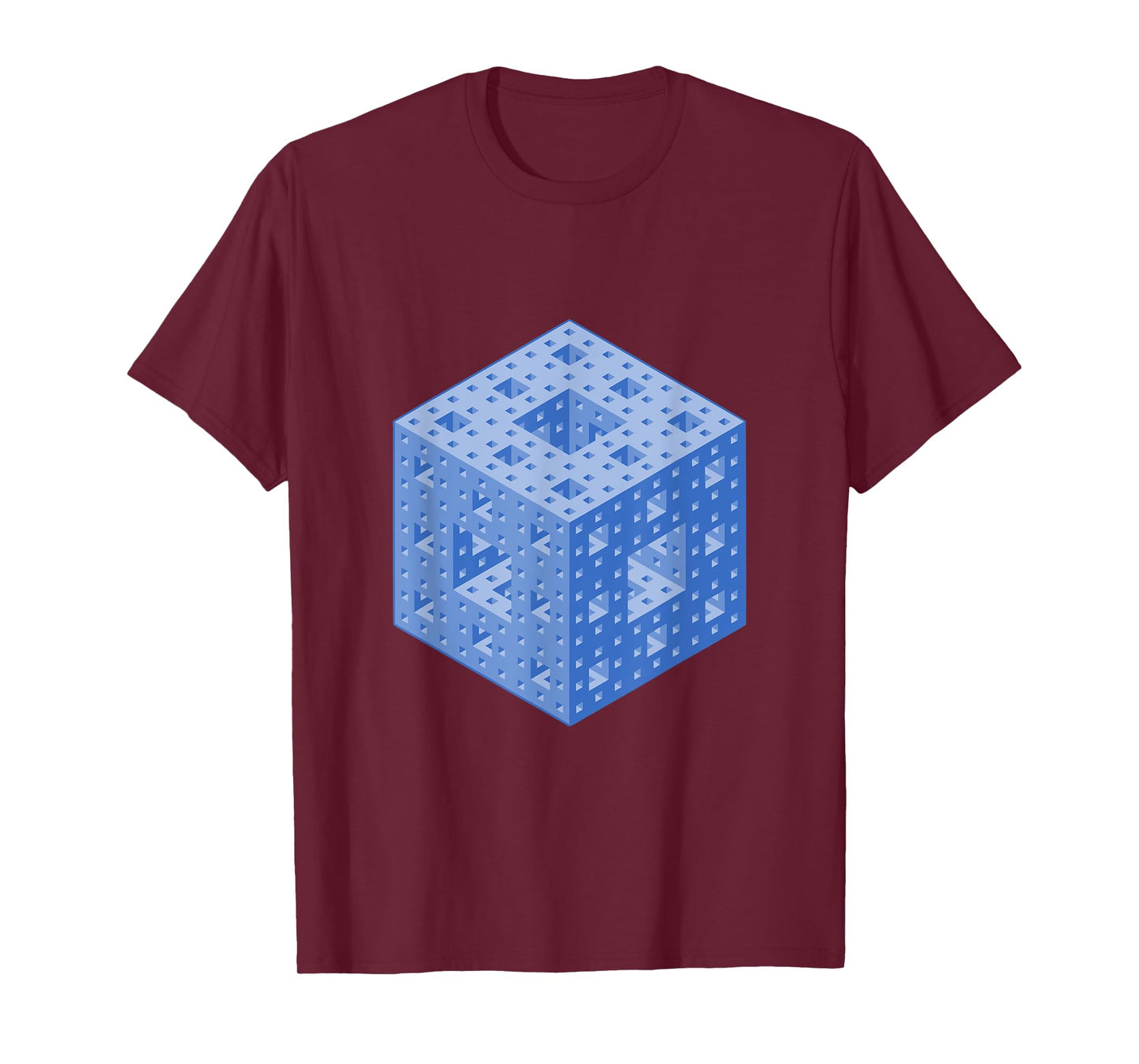 Menger Sponge Math Professor Teacher Mathematics Gift T-Shirt