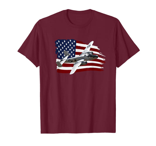 B-25 Mitchell WW2 Bomber T-Shirt