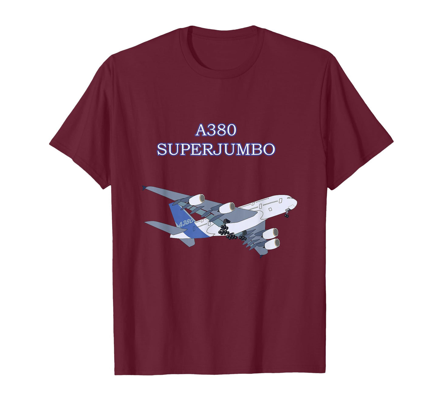A380 SUPER JUMBO AIRPLANE ADULT KIDS CHILDREN PLANE T-SHIRT T-Shirt
