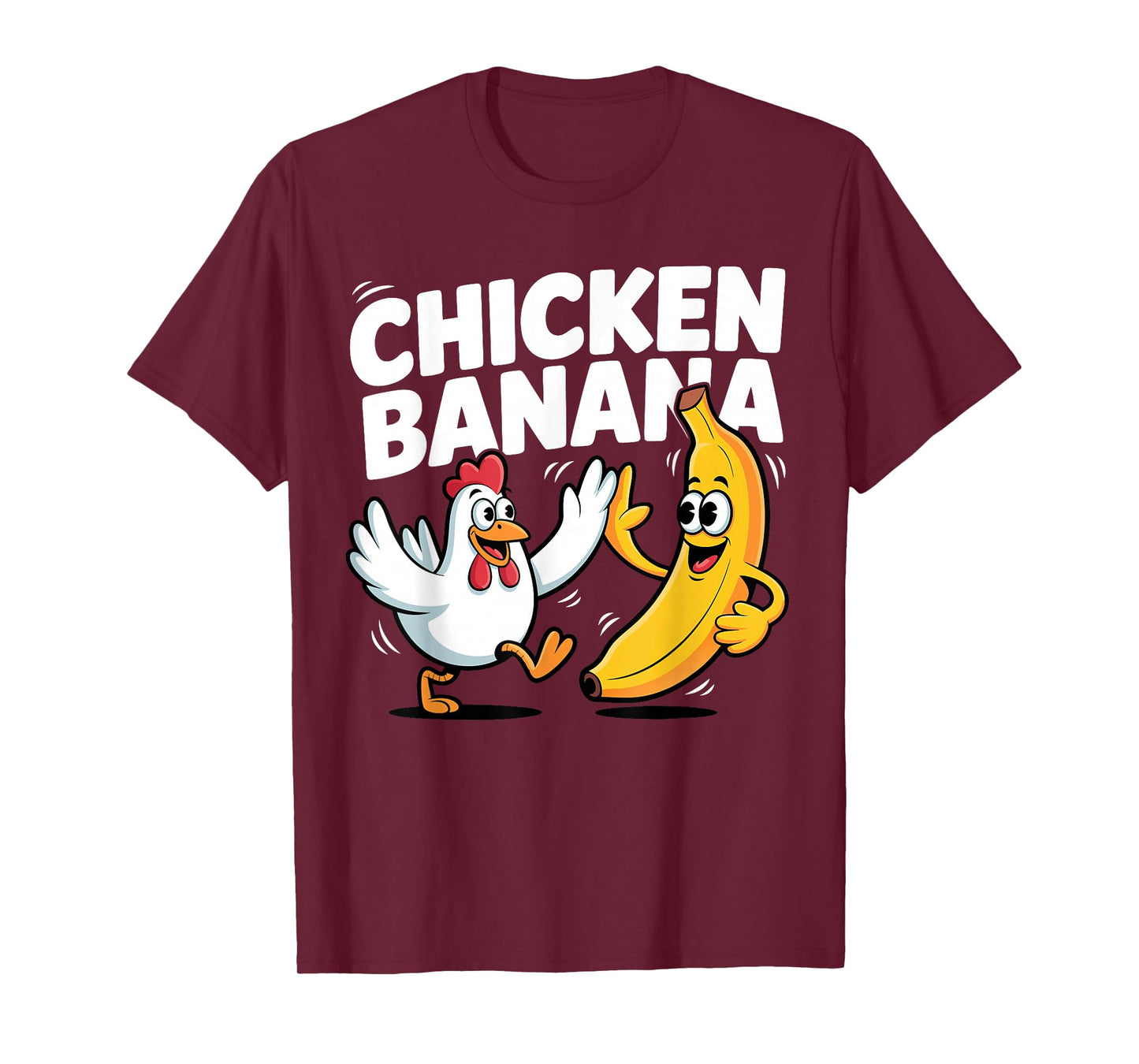 Funny Chicken Banana Dance T-Shirt