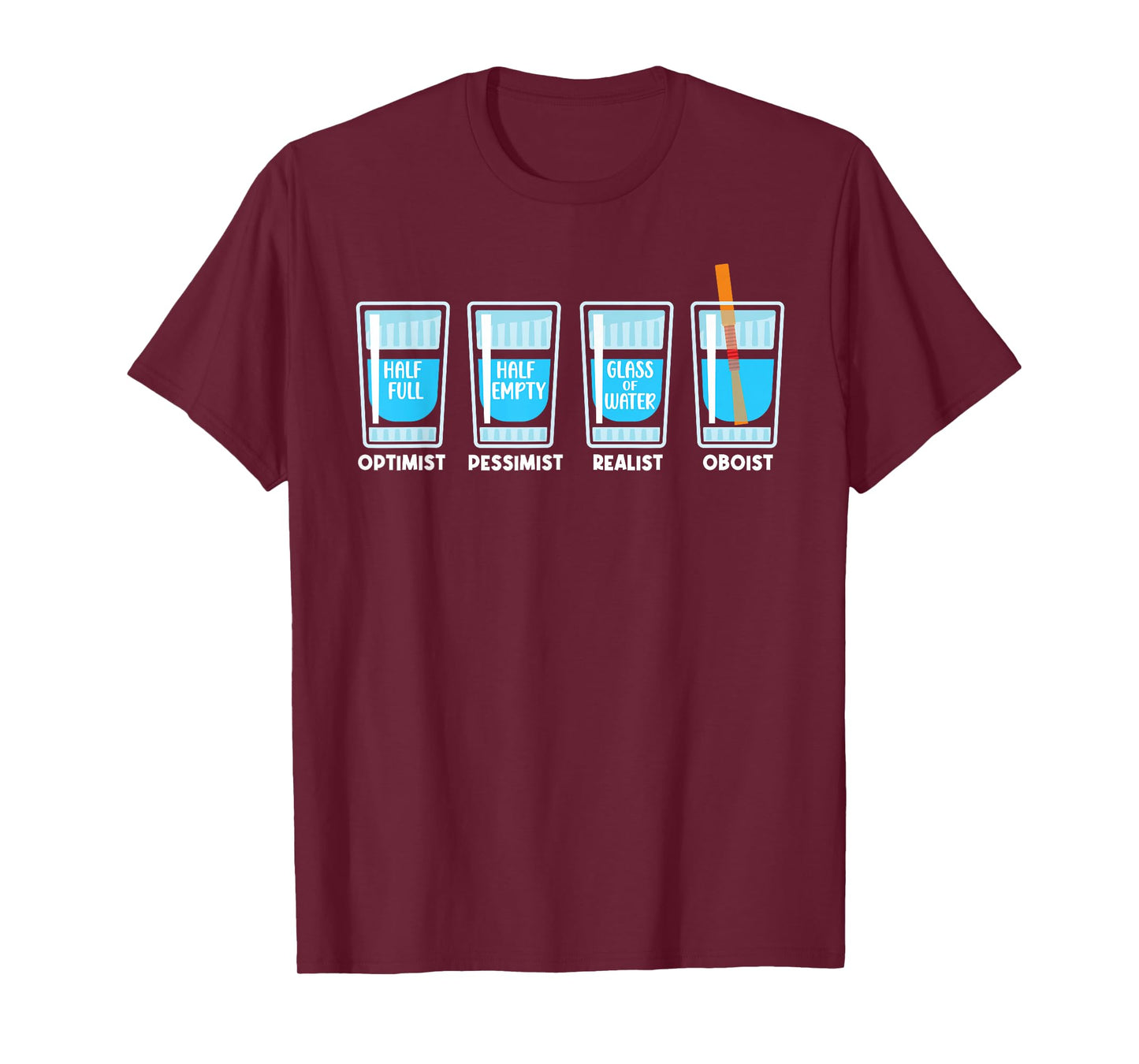 Funny Oboe Orchestra Instrument for Musician Oboist T-Shirt