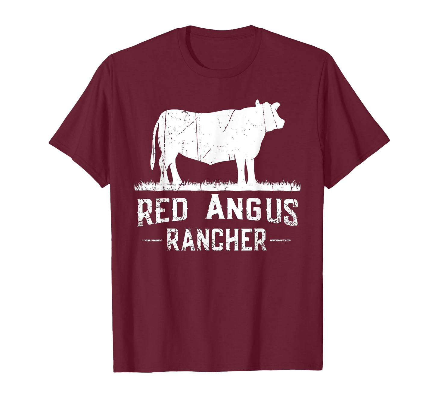 Cow Farmer - Red Angus Rancher T-Shirt
