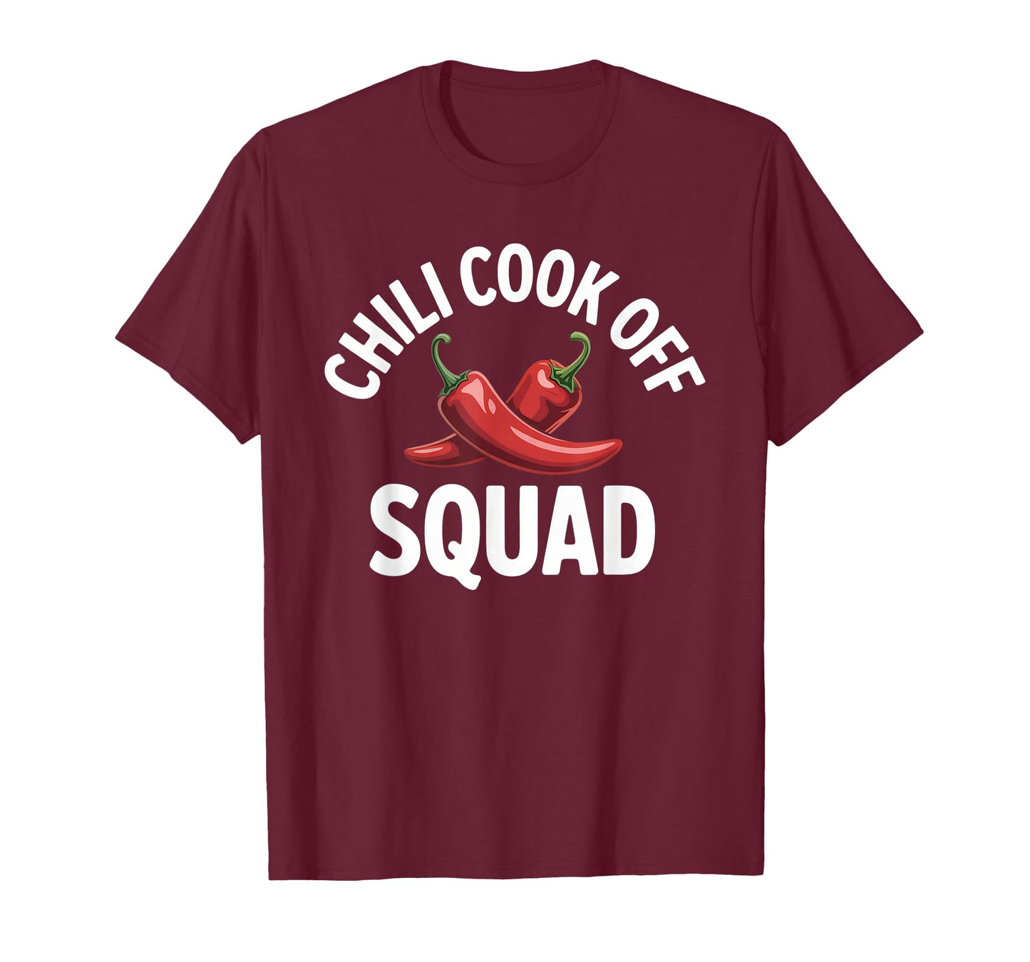 Chili Cook Off Squad Chili Contest with Red Pepper T-Shirt
