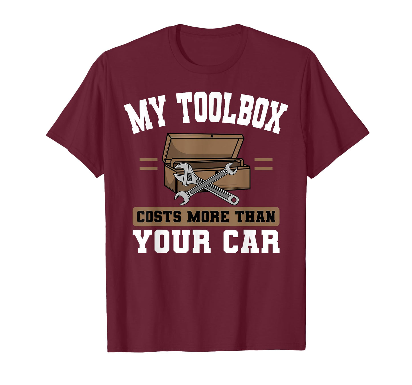 Auto Mechanic Toolbox Automotive Technician Mech T-Shirt