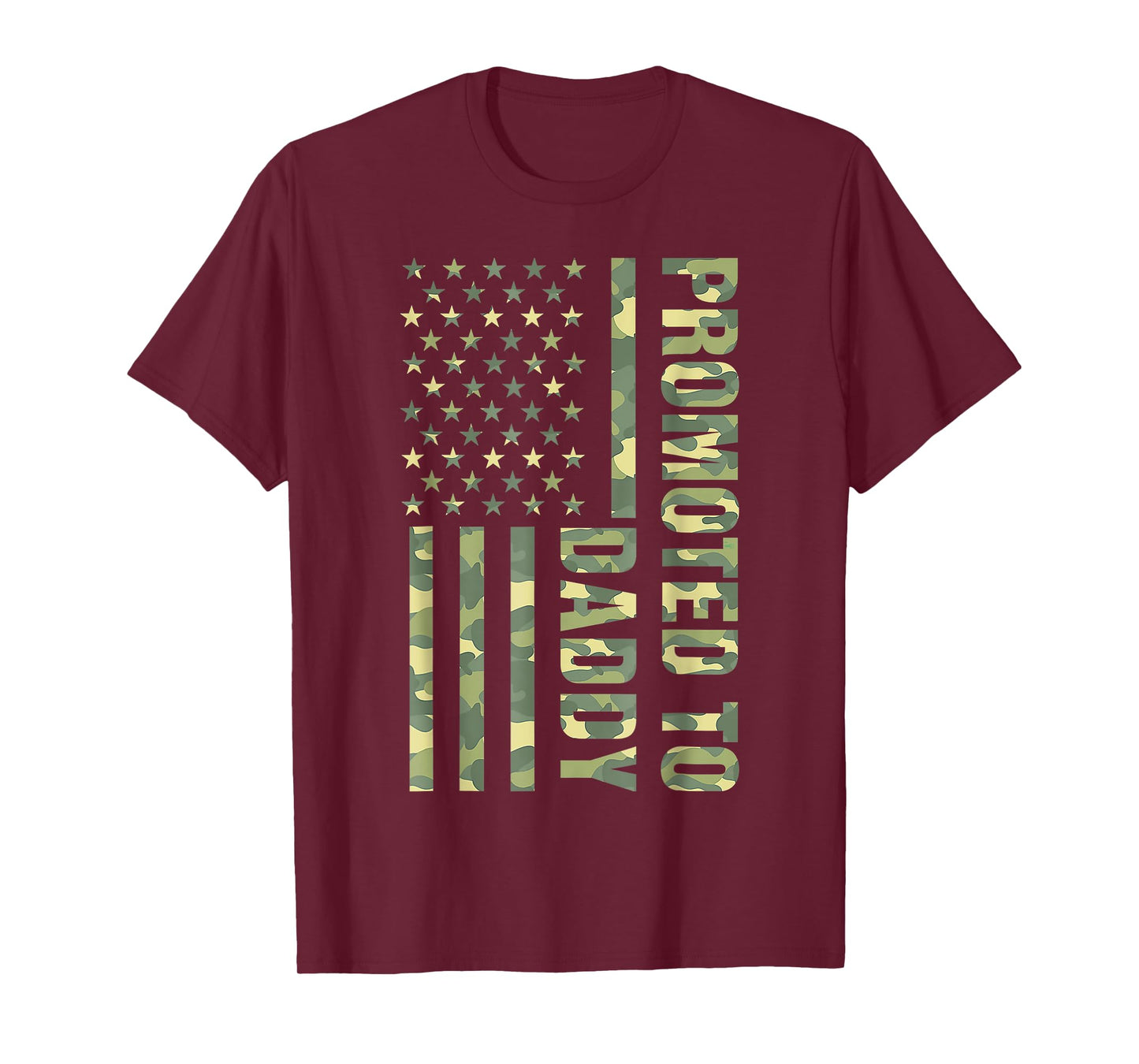 Military Dad Pregnancy Announcement T-Shirt