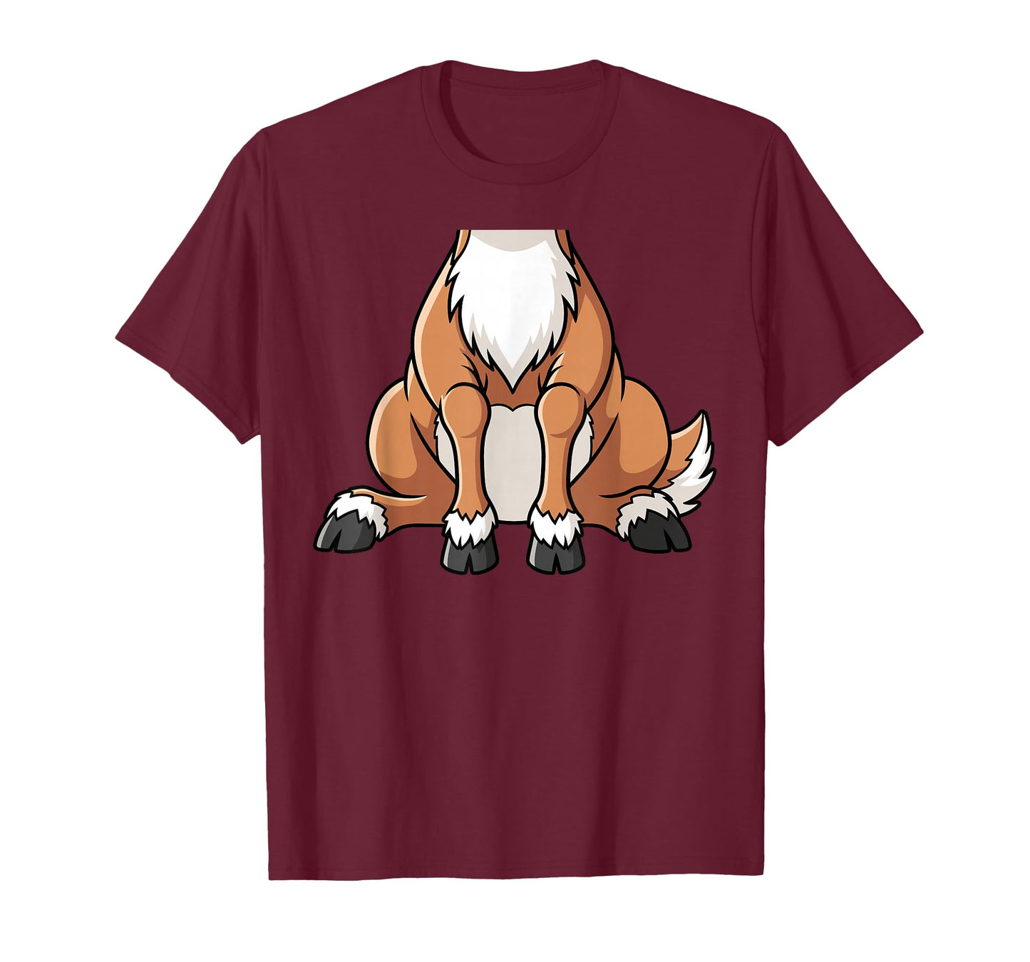 Funny Reindeer Brown Deer Christmas Xmas Animal Costume T-Shirt