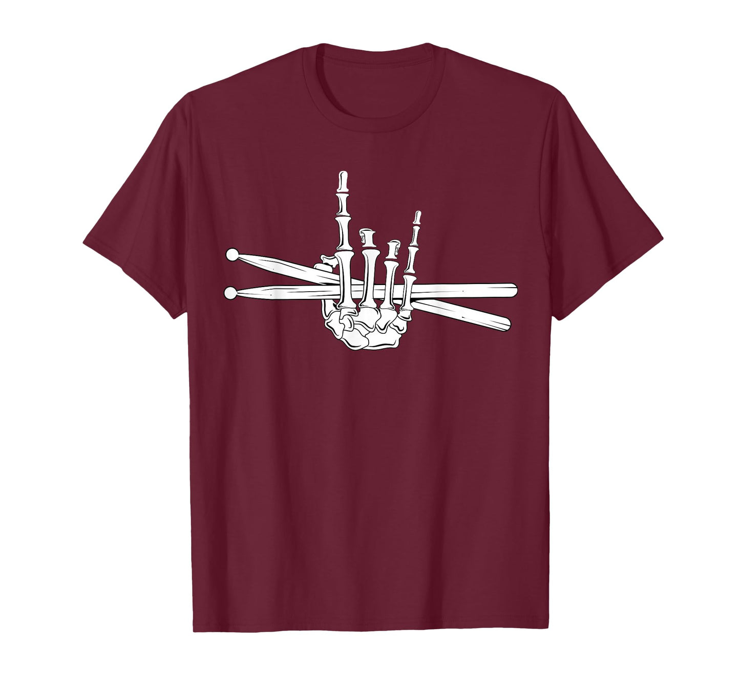 Skeleton Hand Drumsticks | Cool Drummer Gift | Drum Sticks T-Shirt
