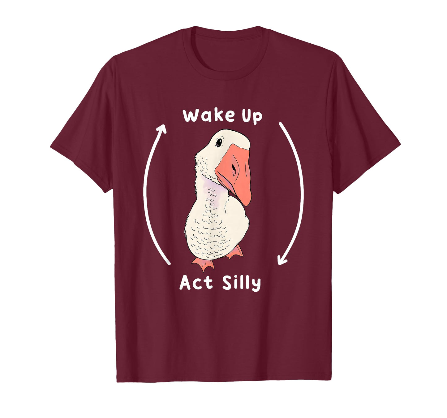 Wake Up Act Silly Duck T-Shirt