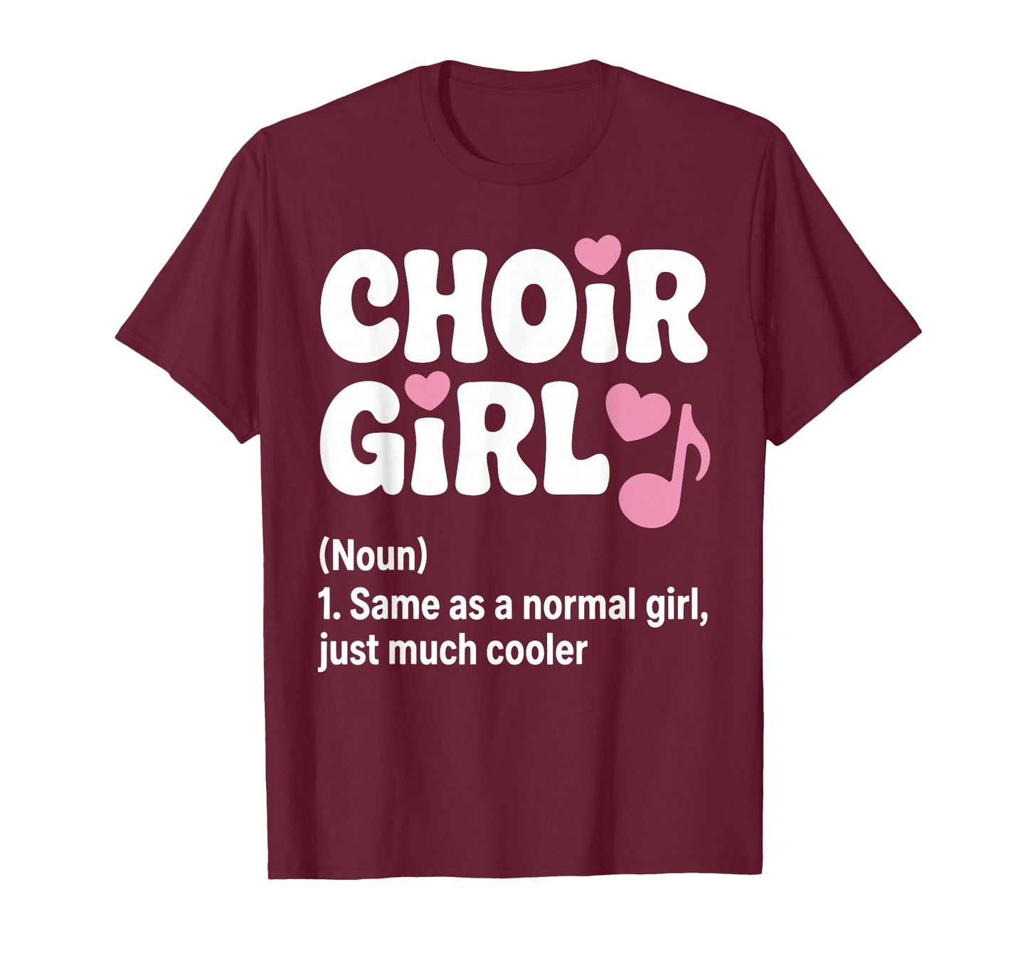 Choir Art for Girls Women Choir Singing Chorus Show Choir T-Shirt