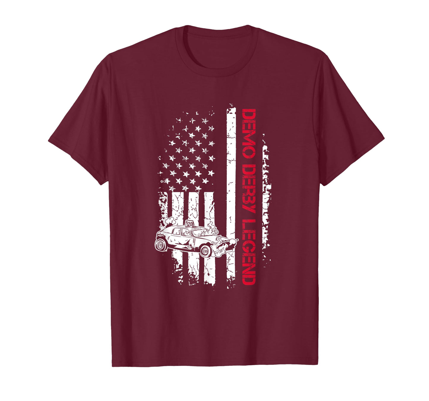 4th of July Quote for a Patriotic Demolition Derby Racer Women Men T-Shirt