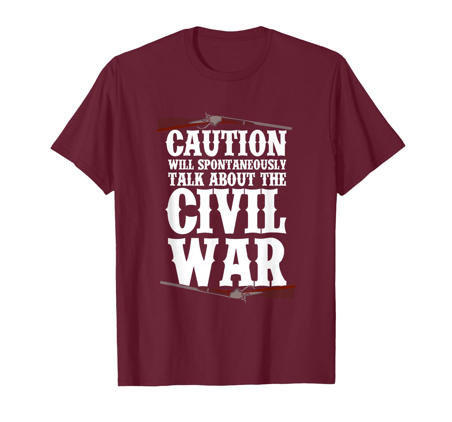 Civil War Historian Reenactor US History War History Buff T-Shirt
