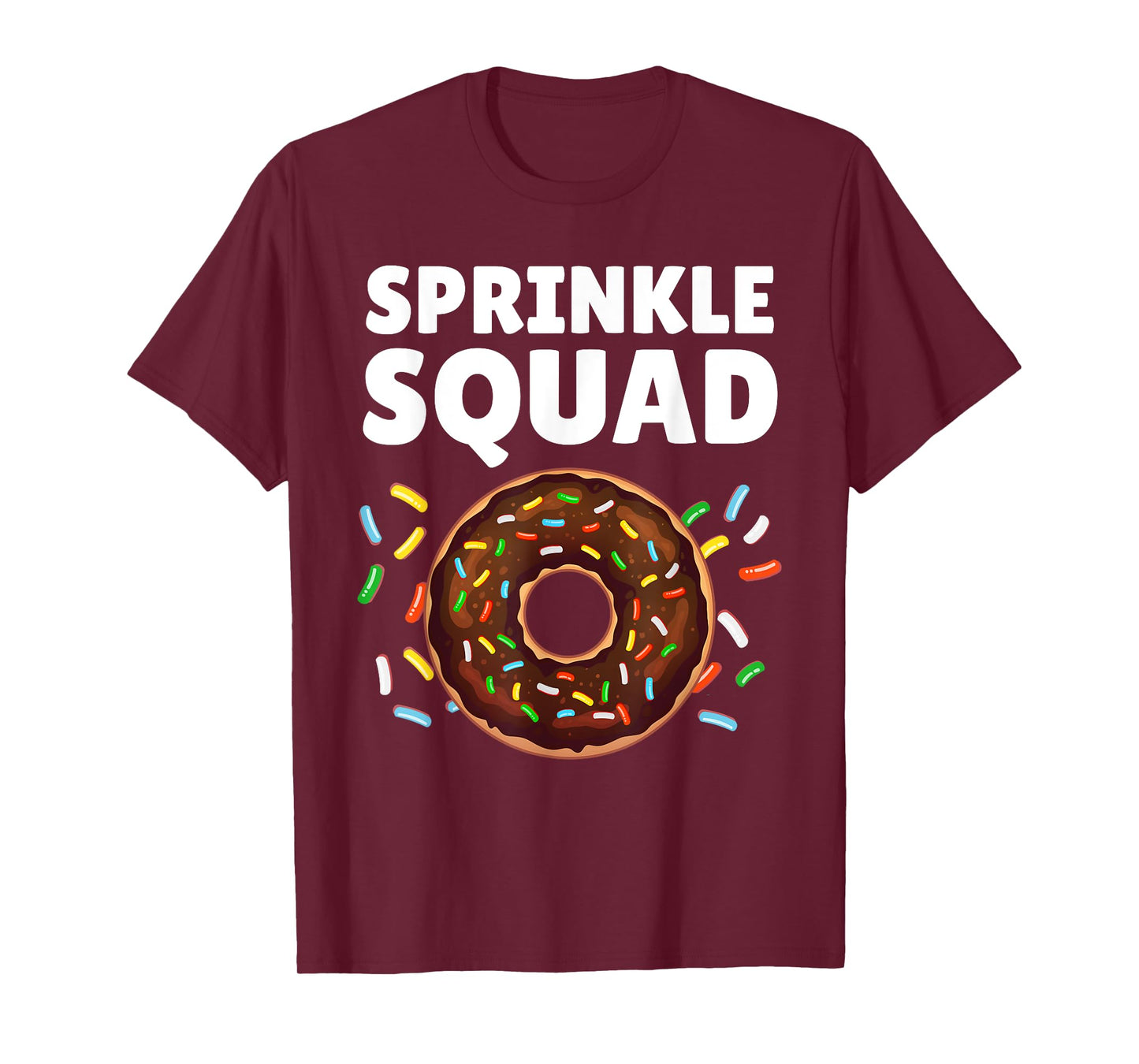 Cool Donut Art For Men Women Kids Donut Squad Doughnut Donut T-Shirt