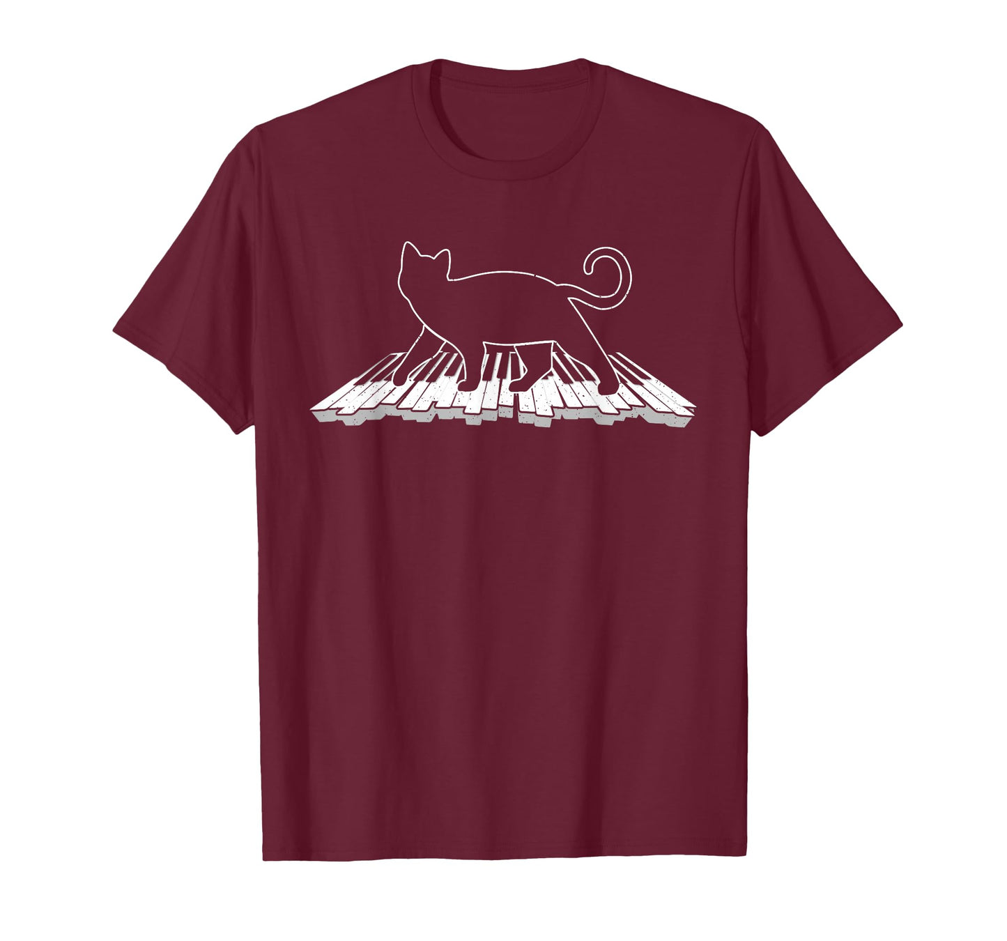 Cute Piano for Men Women Keyboard Instrument Piano Player T-Shirt