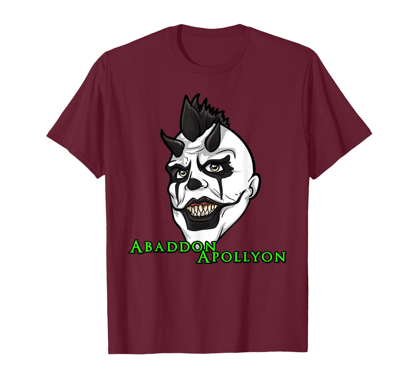 Abaddon Apollyon Face Monster_Abaddon T-Shirt