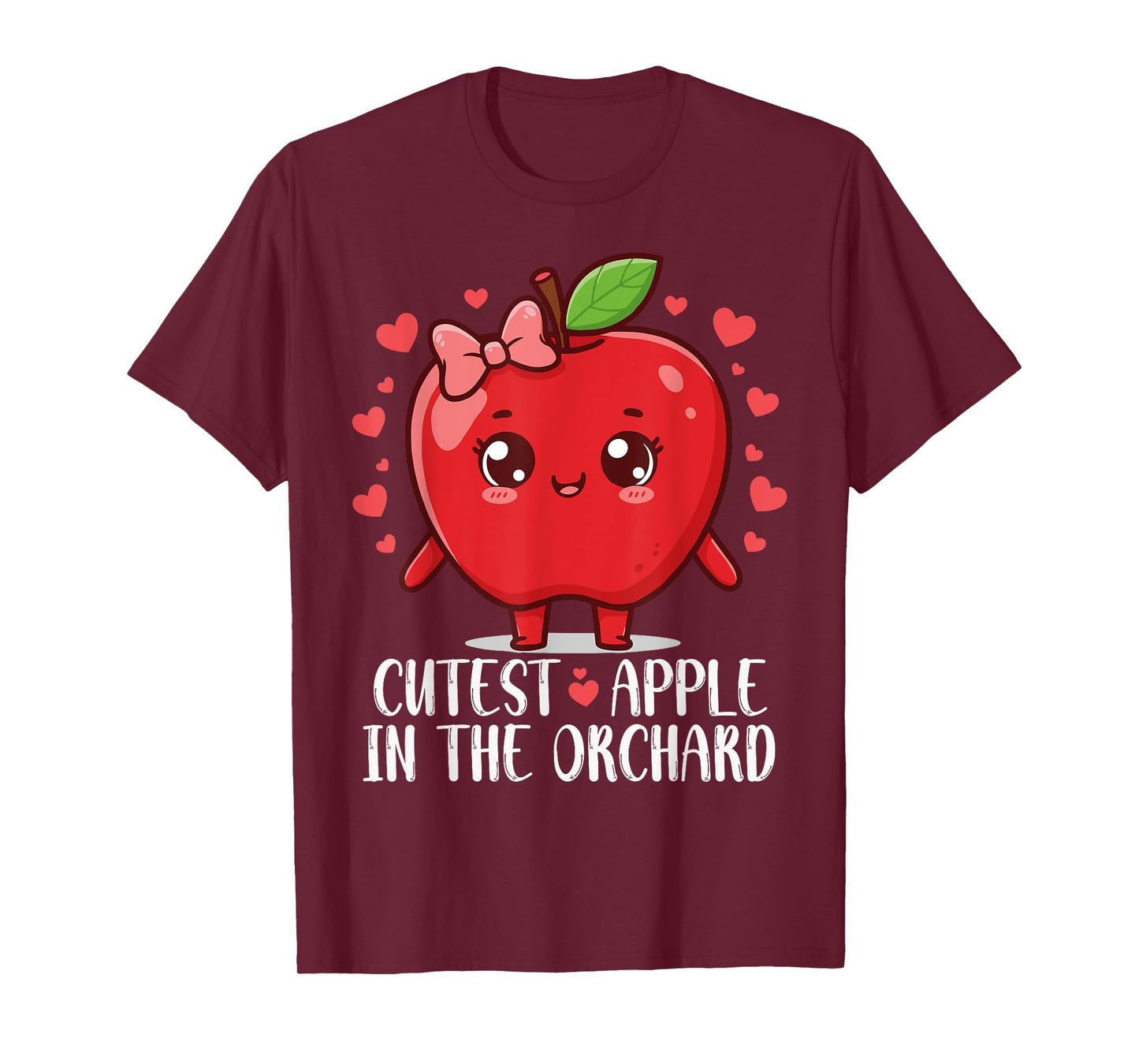 Apple Picking Fall Harvest Cutest Apple in the Orchard T-Shirt
