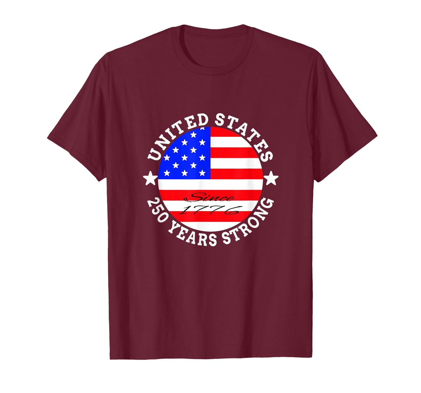 250th Anniversary of The USA 1776-2026 4th of July US Flag T-Shirt