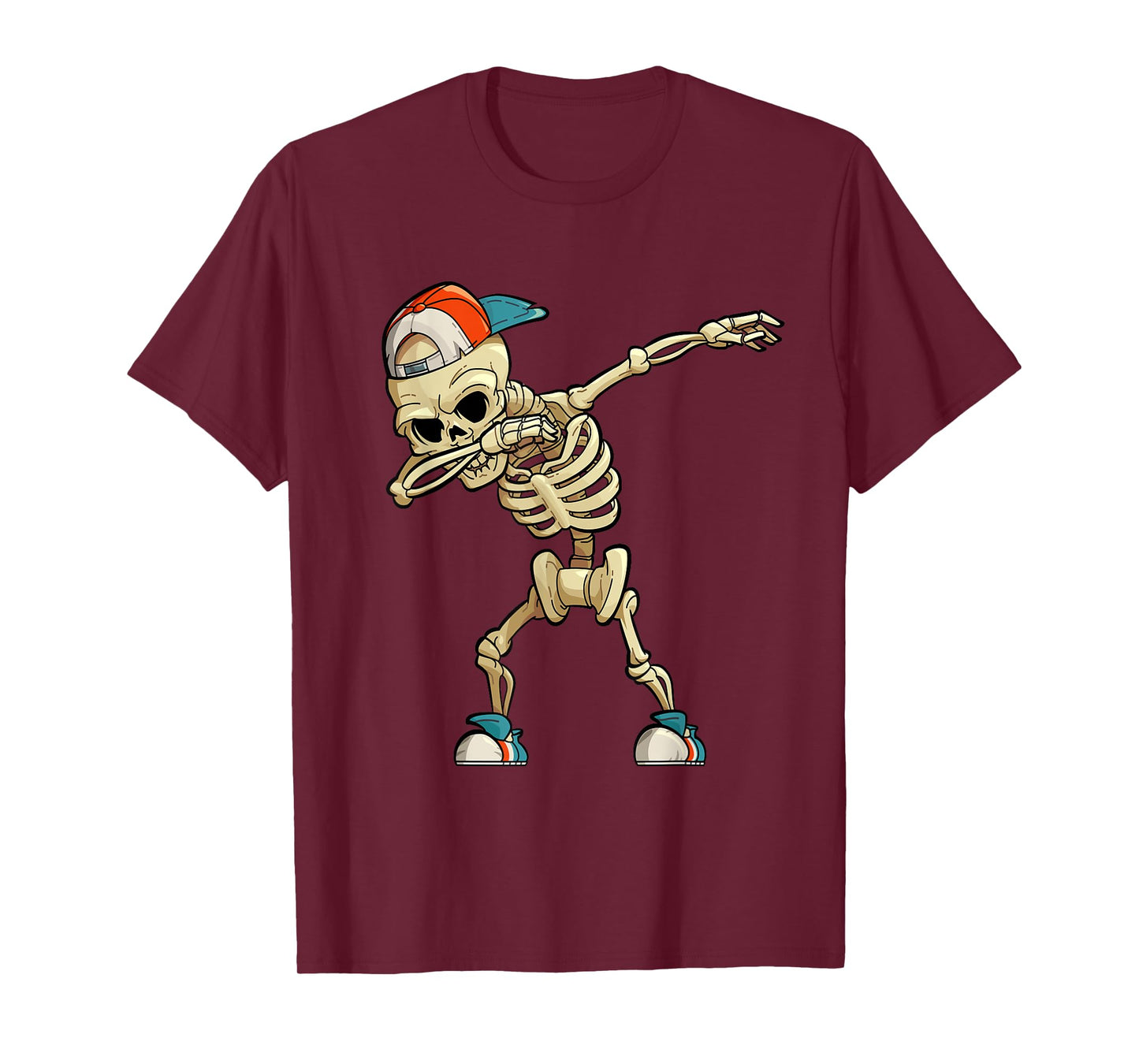 Dabbing Skeleton Funny Dab Kids Dabbing T-Shirt