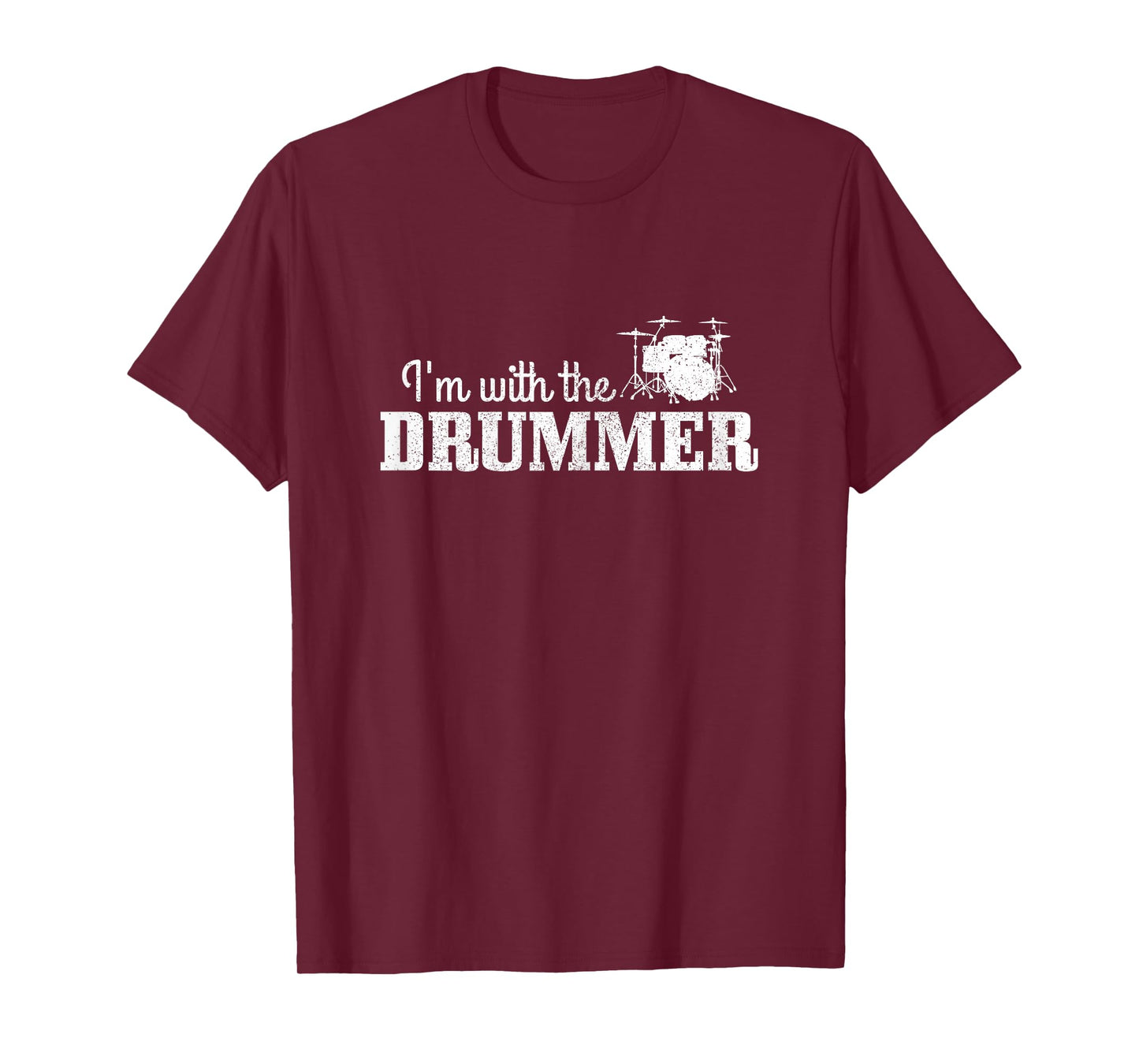 Drummer Girlfriend Drummer Drummer Gift T-Shirt