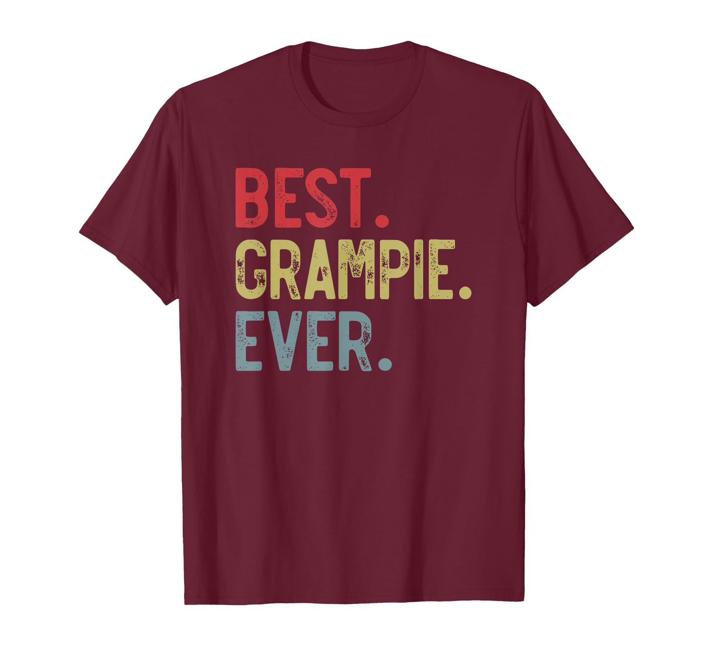 Mens Best Grampie Ever Vintage Father's Day for Grandpa T-Shirt