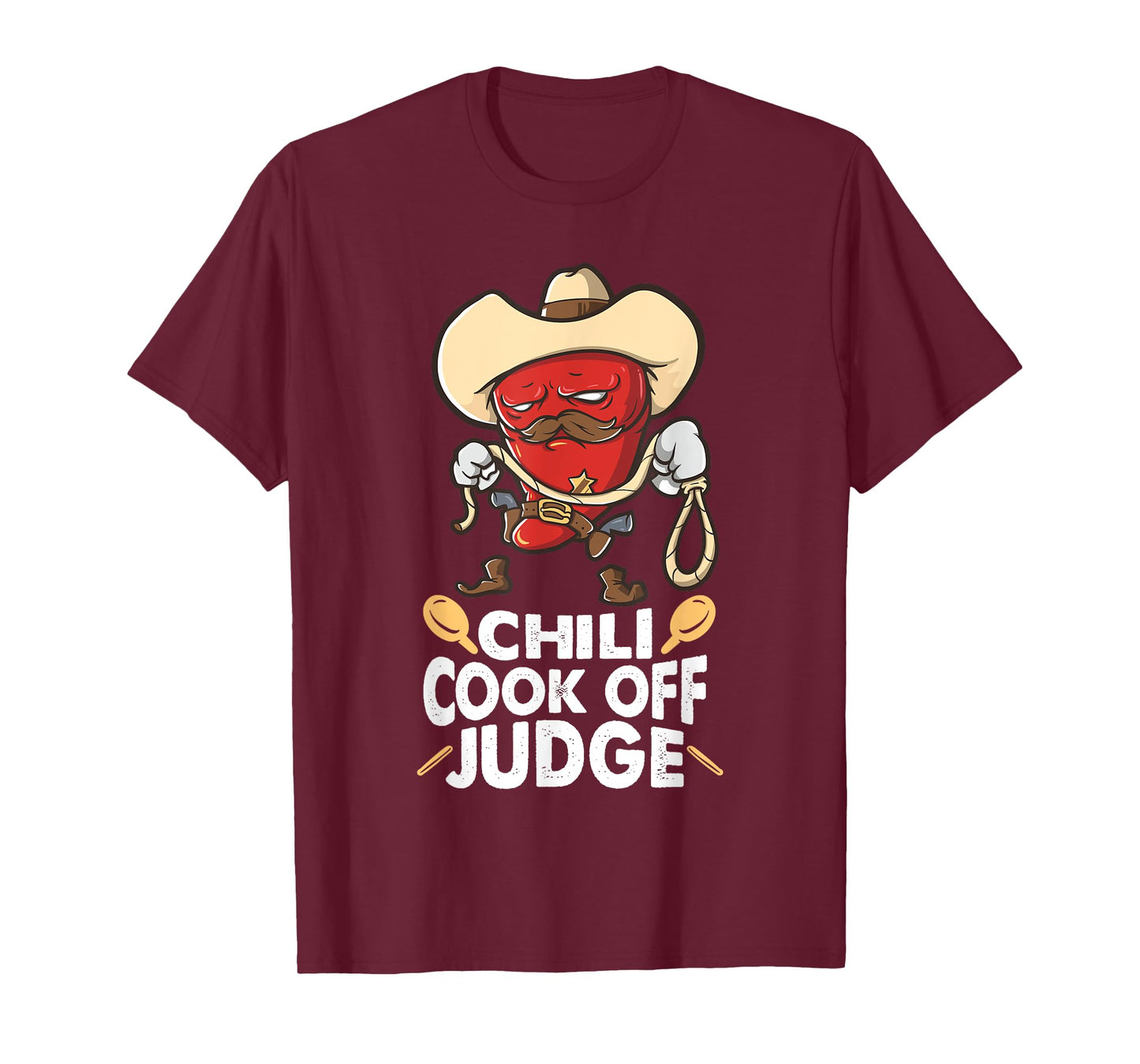 Chili Cook Off Judge Cooking Competition Team Award Chef T-Shirt