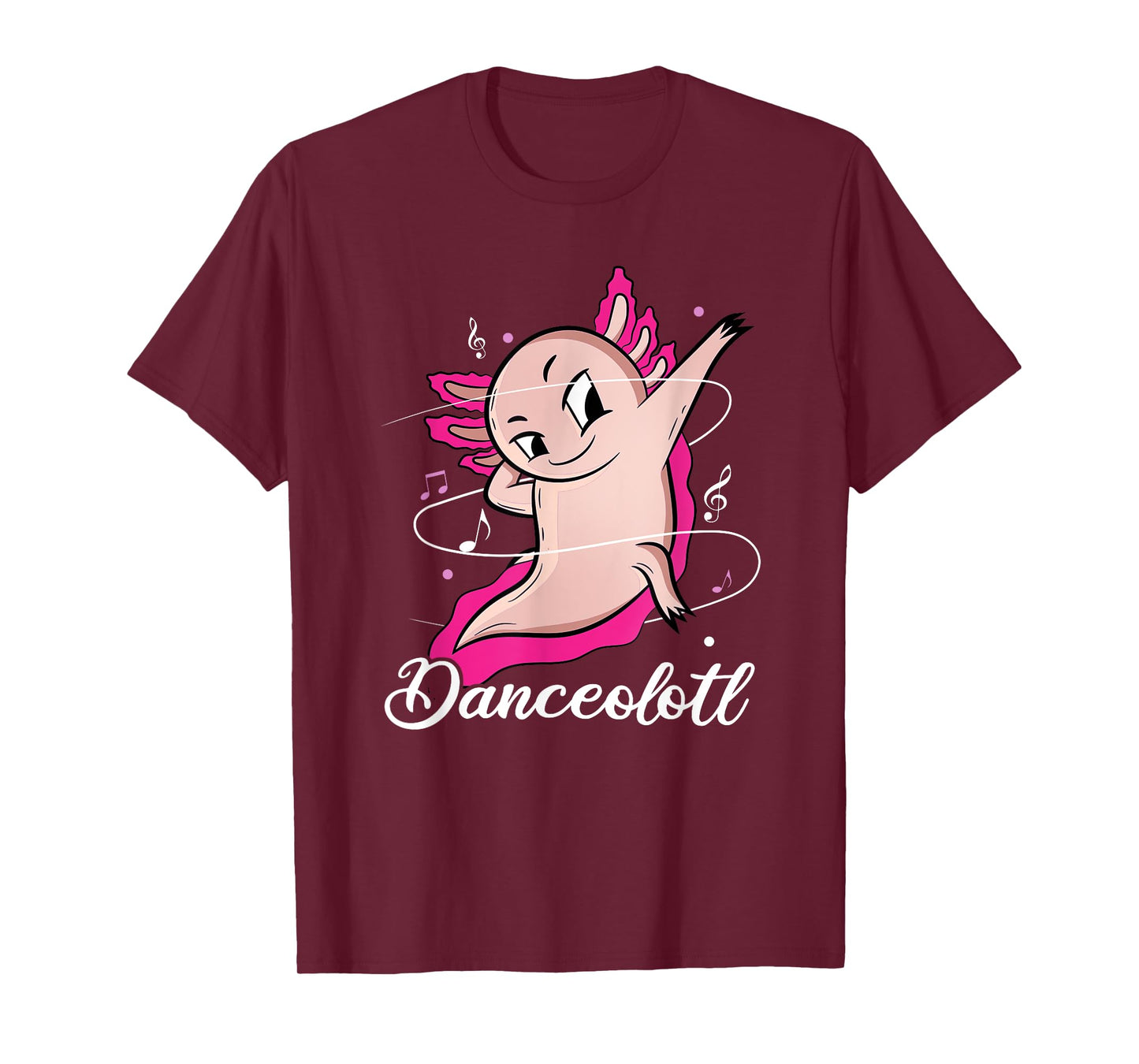 Axolotl Dancing Danceolotl Funny Amphibian Dancer Women T-Shirt