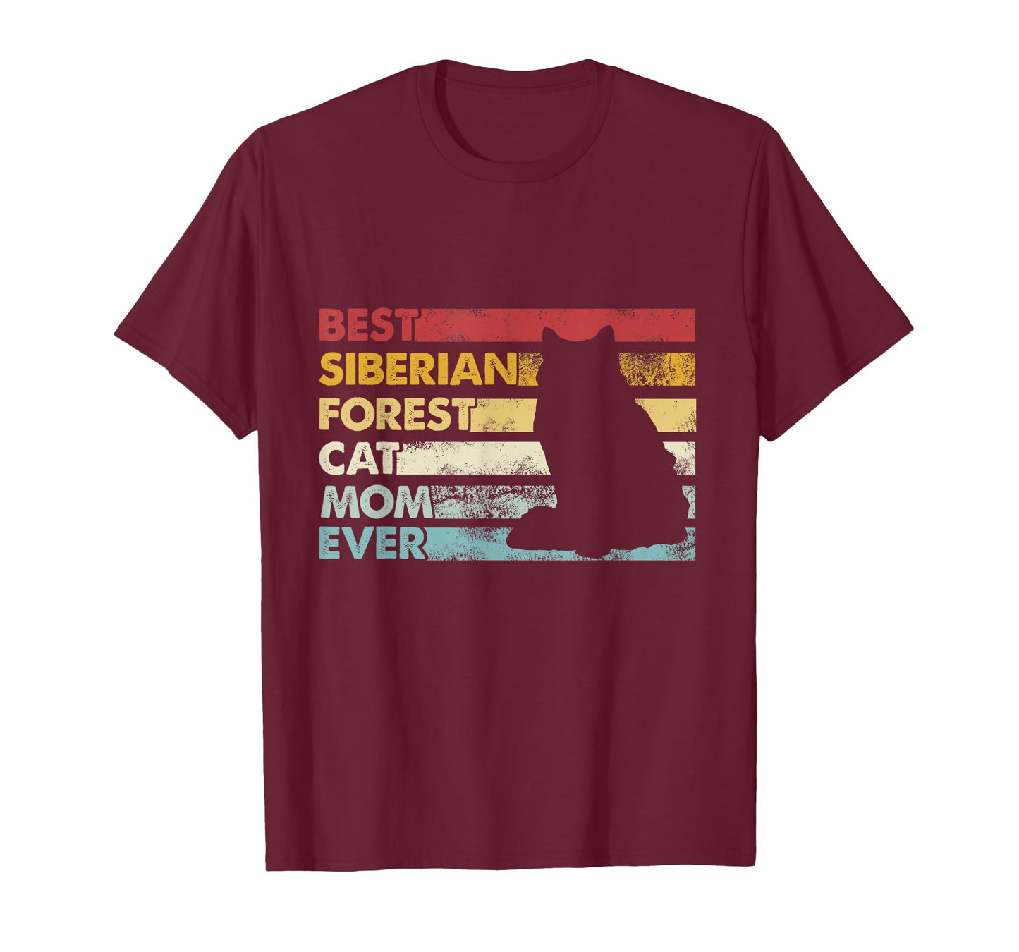 Best Cat Mom Ever - Mother Siberian Forest Cat T-Shirt