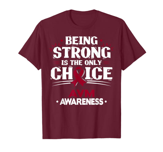 AVM Awareness T-Shirt - Arteriovenous Malformation Tee T-Shirt