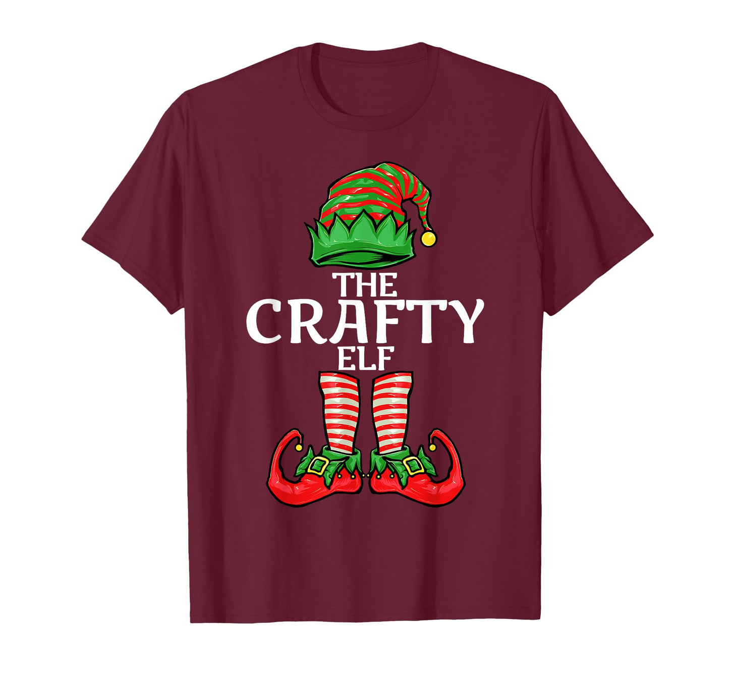 Crafty Elf Christmas Family Matching Group T-Shirt