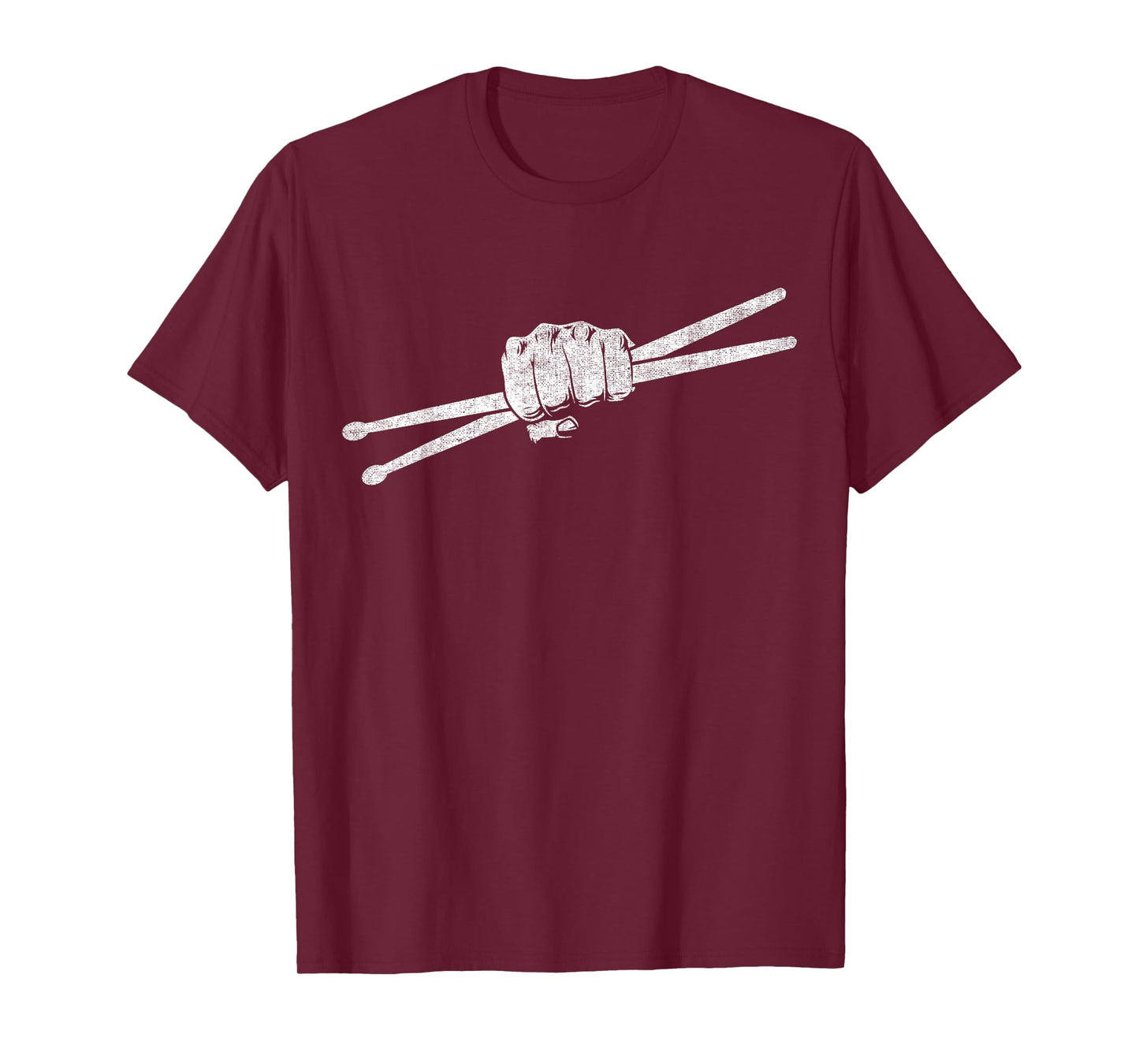 Drummer Art Drumsticks Men Women Drum Set Drumming Lovers T-Shirt