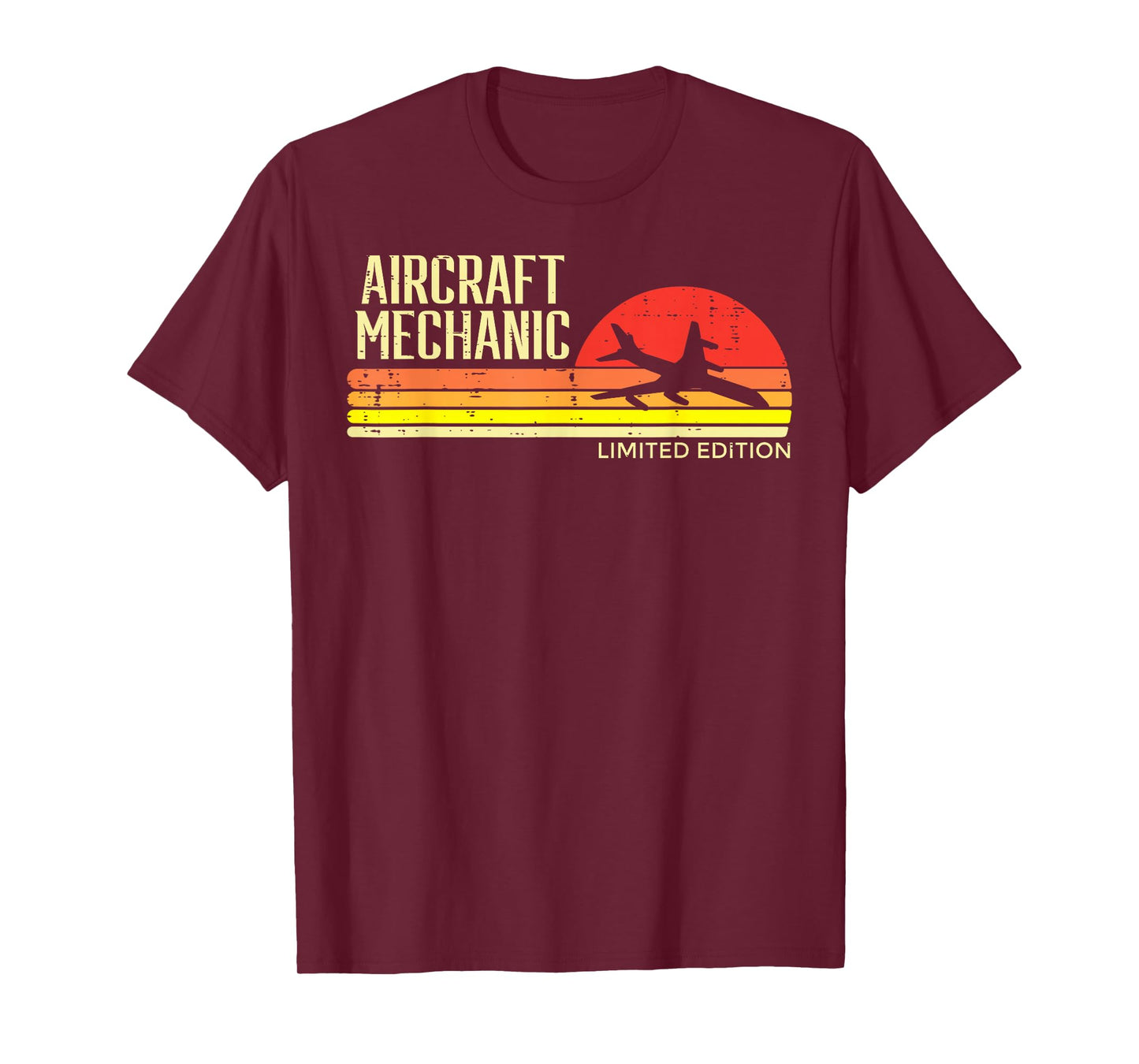Aircraft Mechanic Limited Edition Retro Aviation Men Women T-Shirt