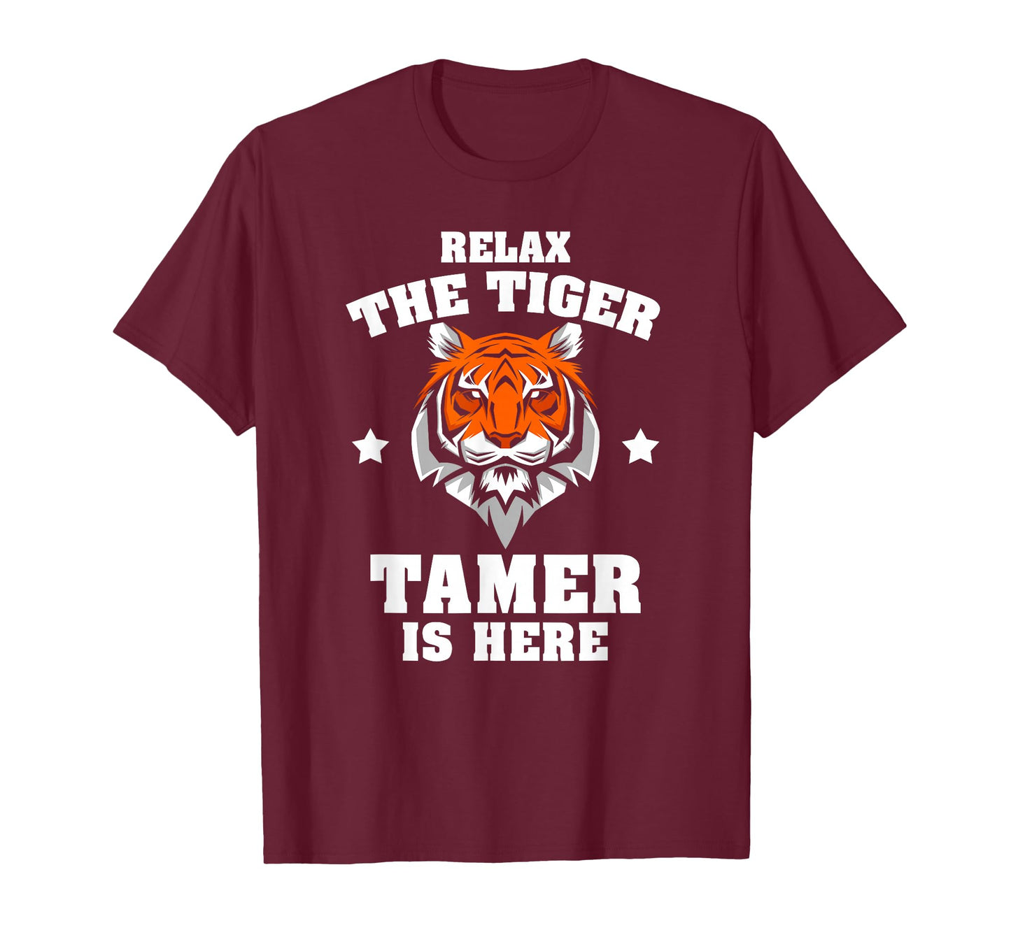 Carnival Wild Cat Trainer Merch Tiger Tamer Is Here Funny Animal Circus Ringmaster Act T-Shirt