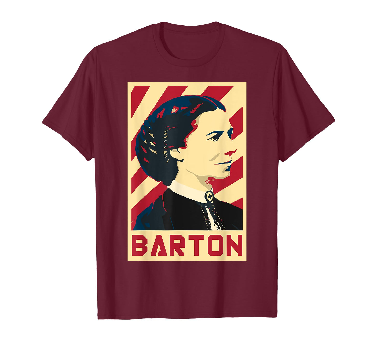 Clara Barton. Iconic American Woman. T-Shirt