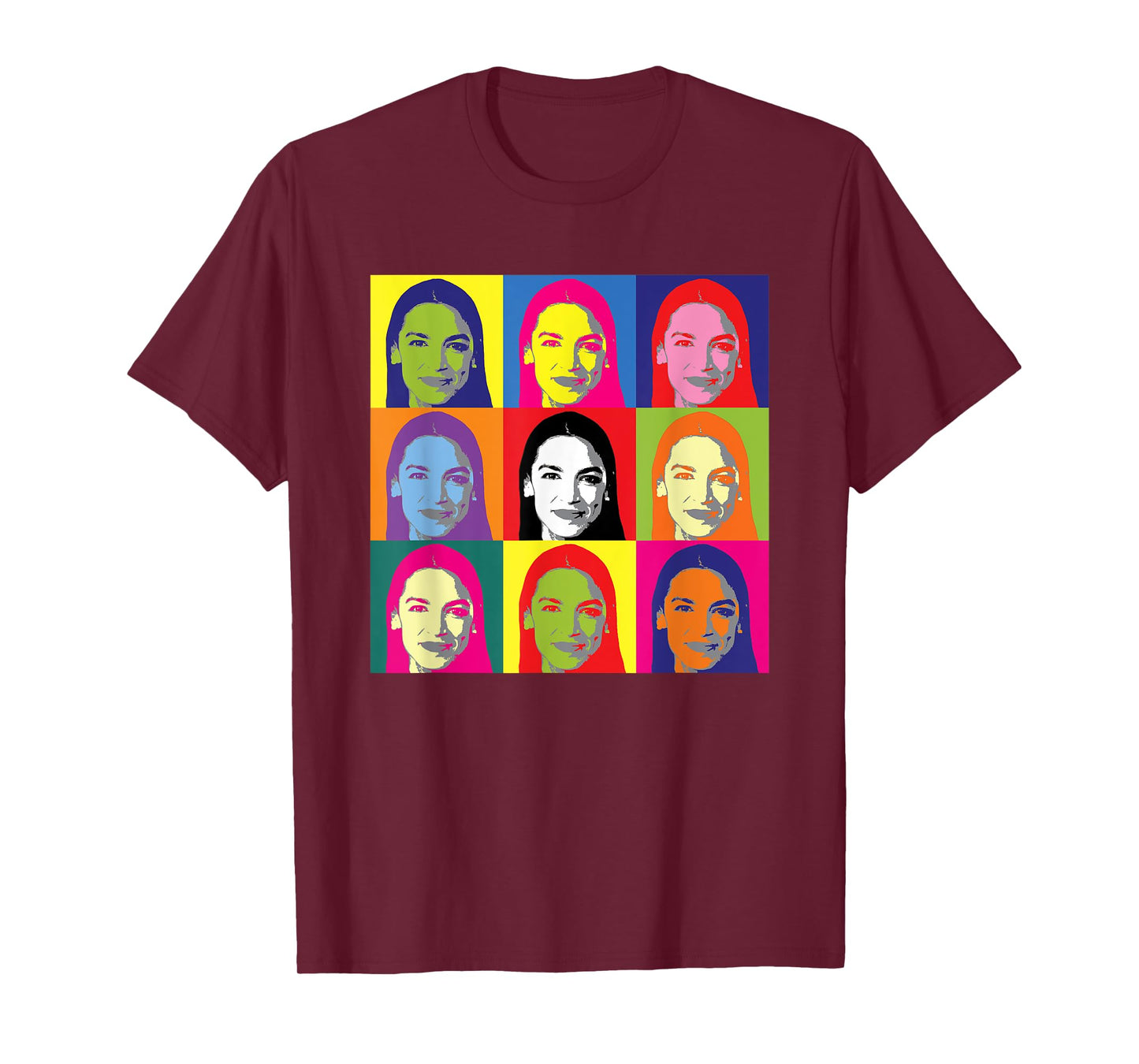 AOC Progressive Democrats Retro Vintage Pop Art T-Shirt
