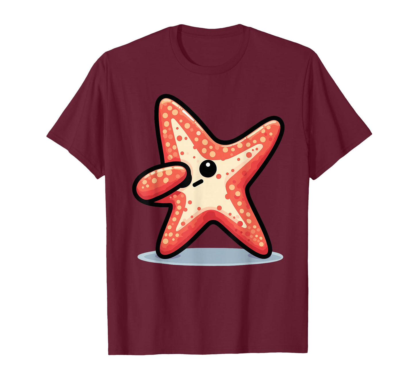 Dabbing Starfish Dab Dance Starfish Lovers T-Shirt